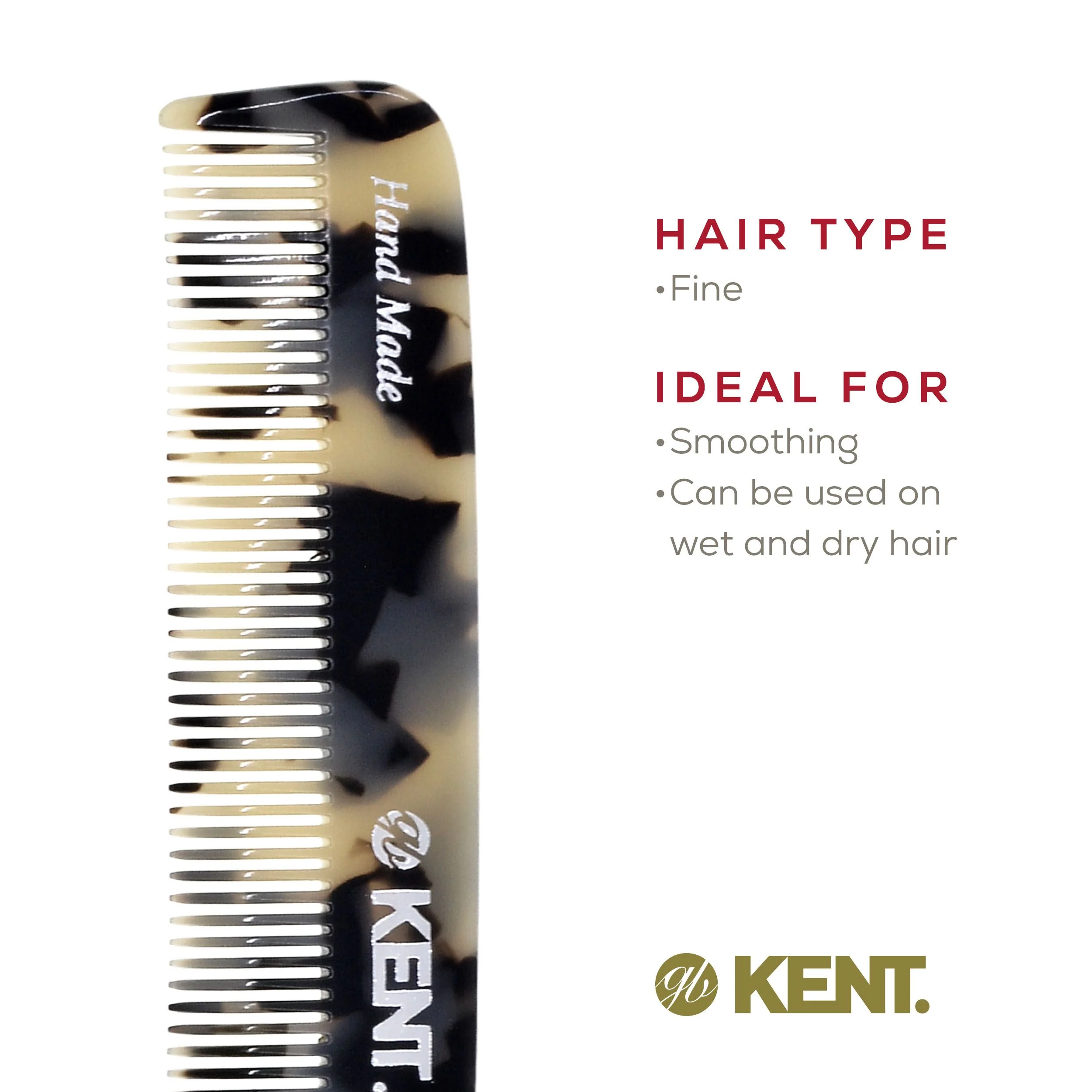 Kent F3T Fine Tooth Dressing Comb - Image 24