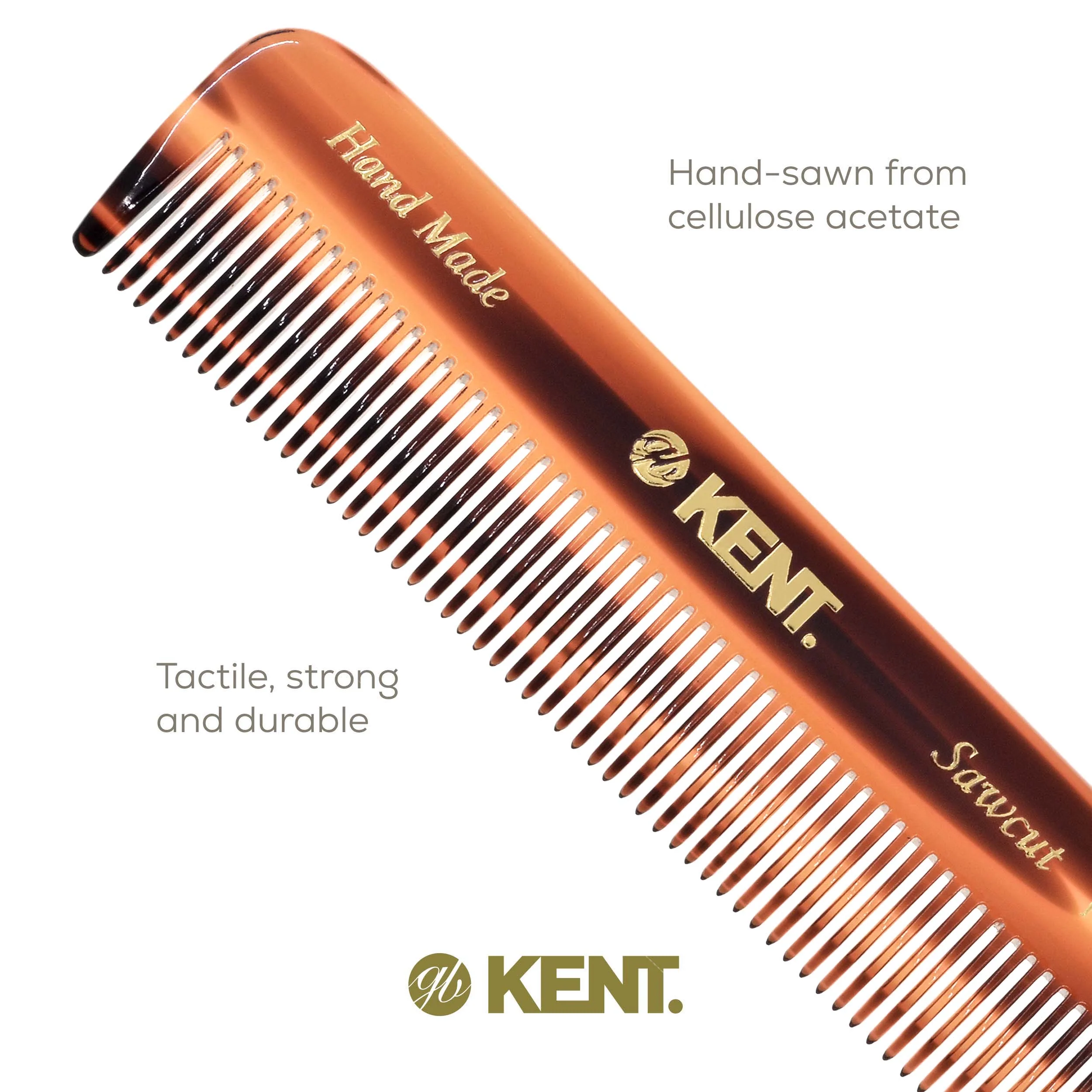 Kent FOT Fine Tooth Pocket Comb - Image 25