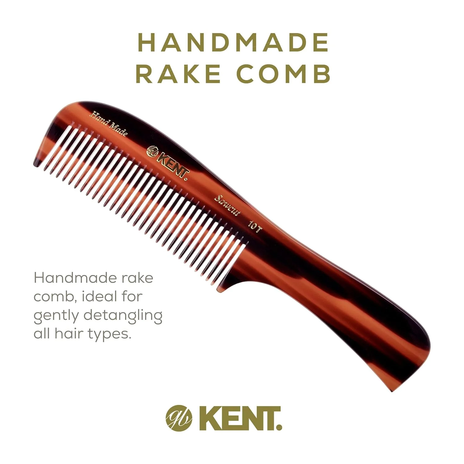 Kent 10T Wide Tooth Rake Comb - Image 15