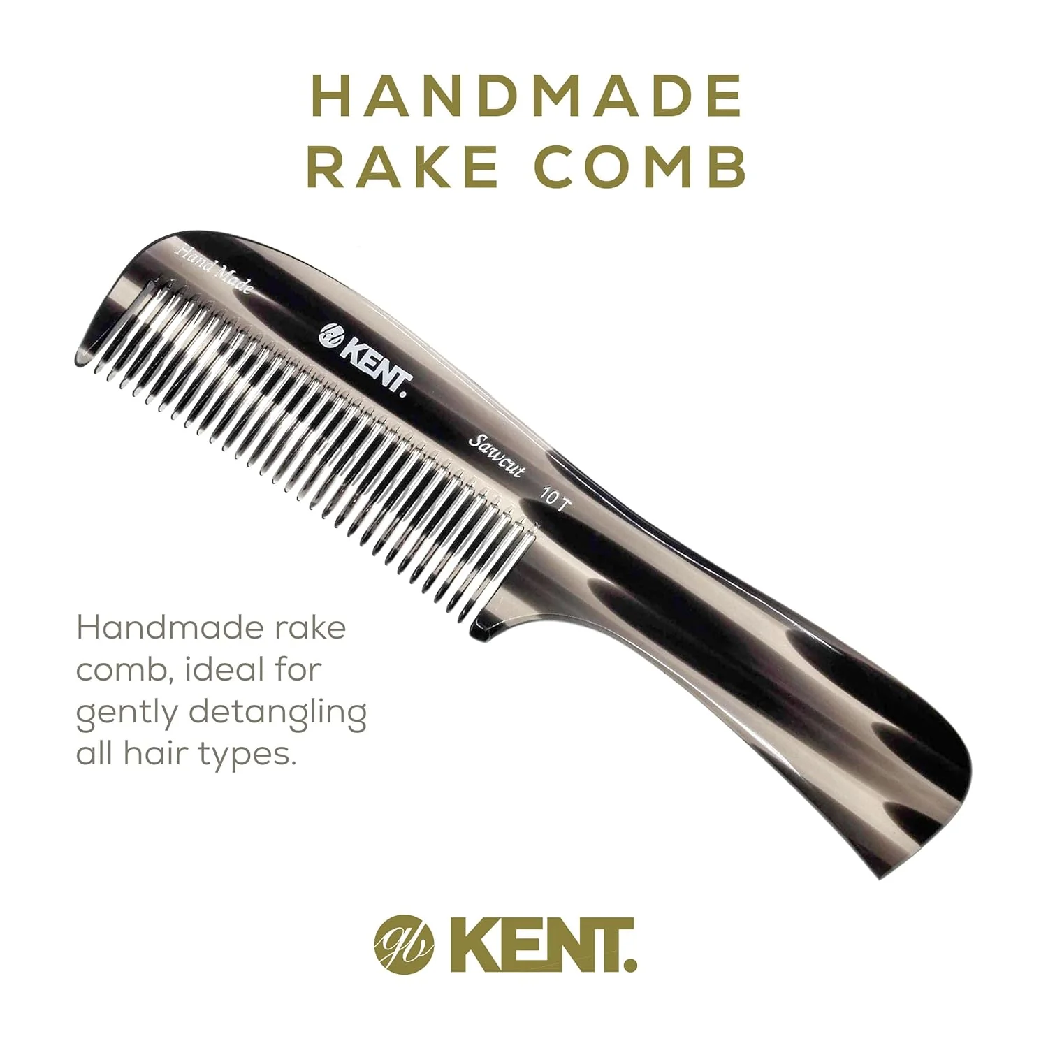 Kent 10T Wide Tooth Rake Comb - Image 21