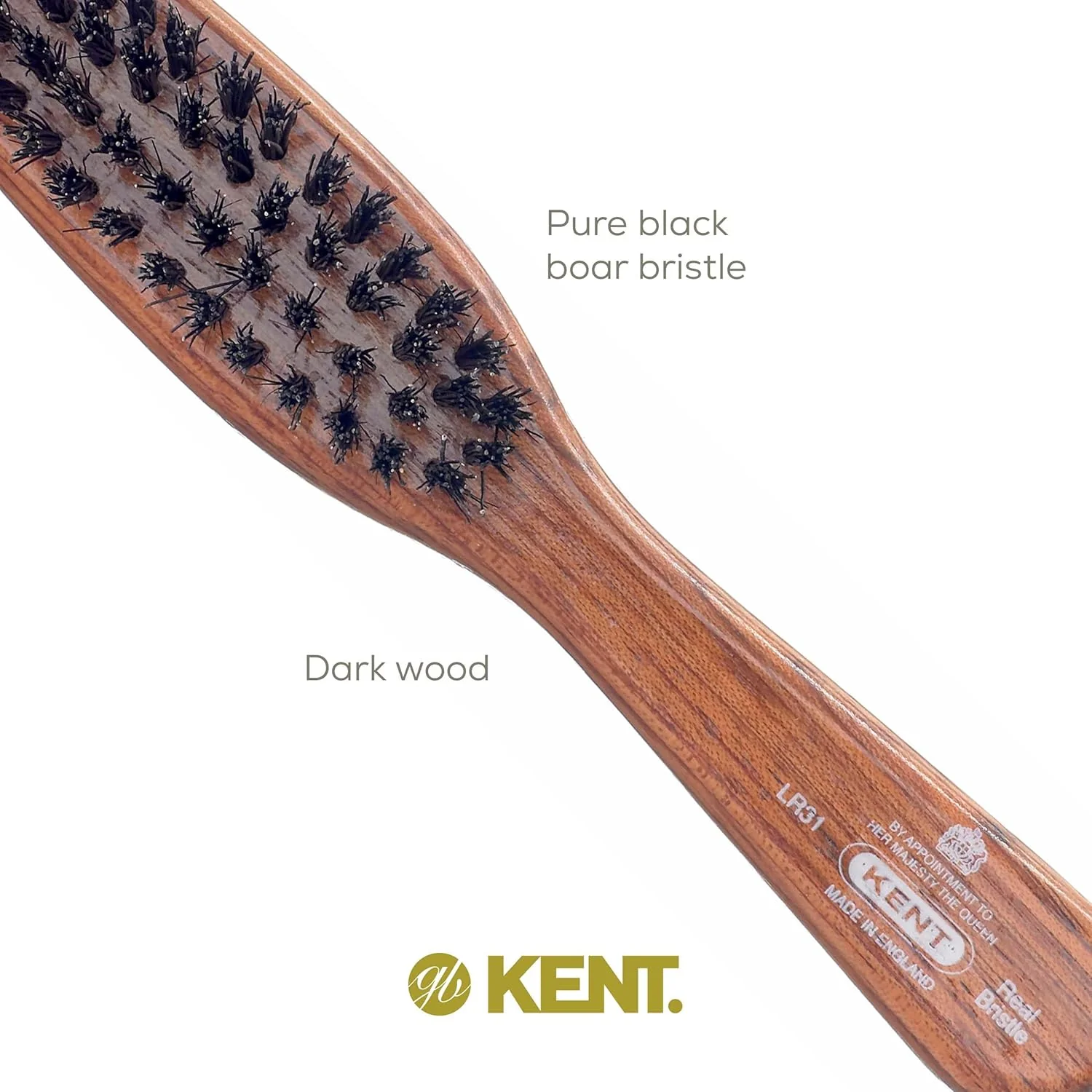 Kent LR31 Handbag Dantawood Brush - Image 5