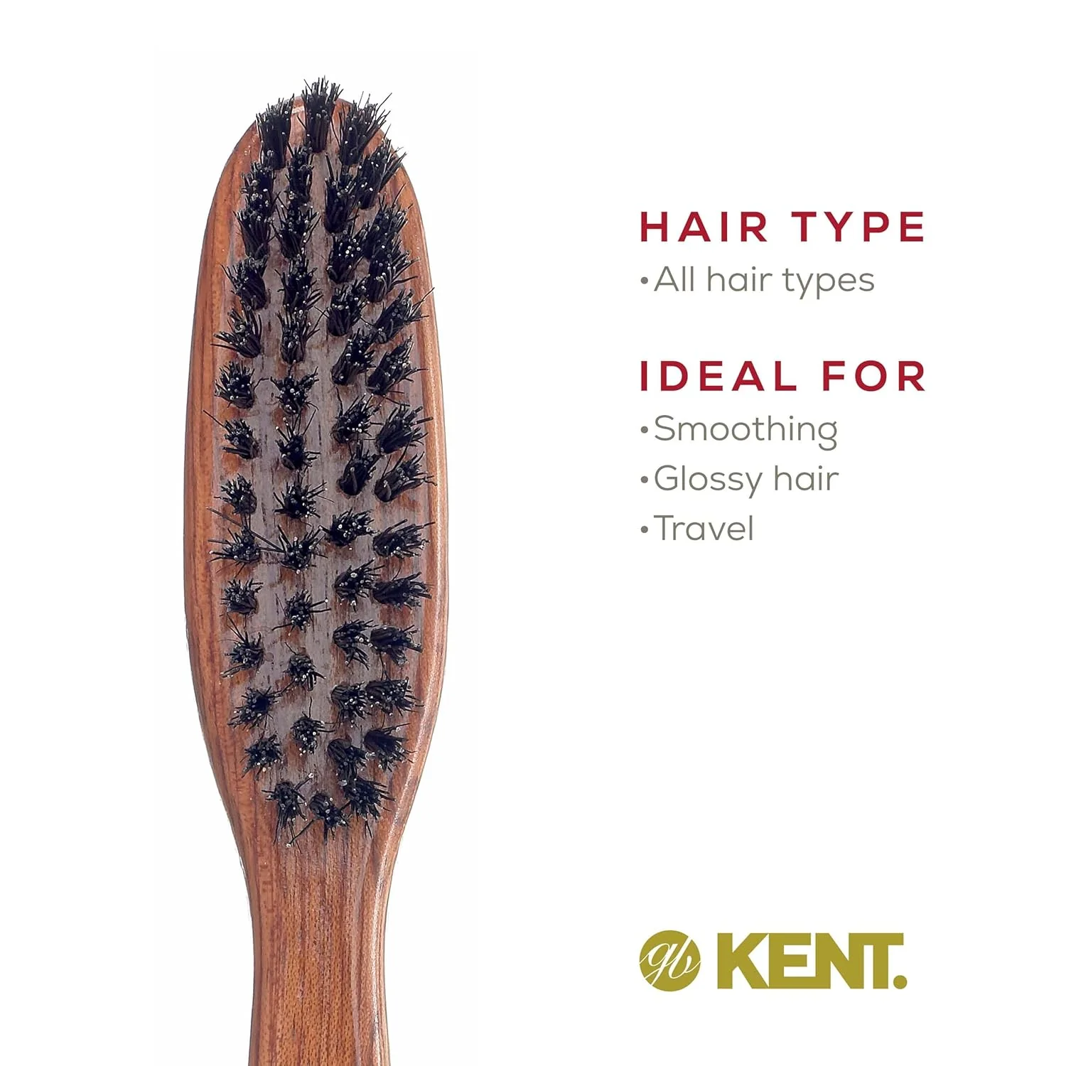 Kent LR31 Handbag Dantawood Brush - Image 6
