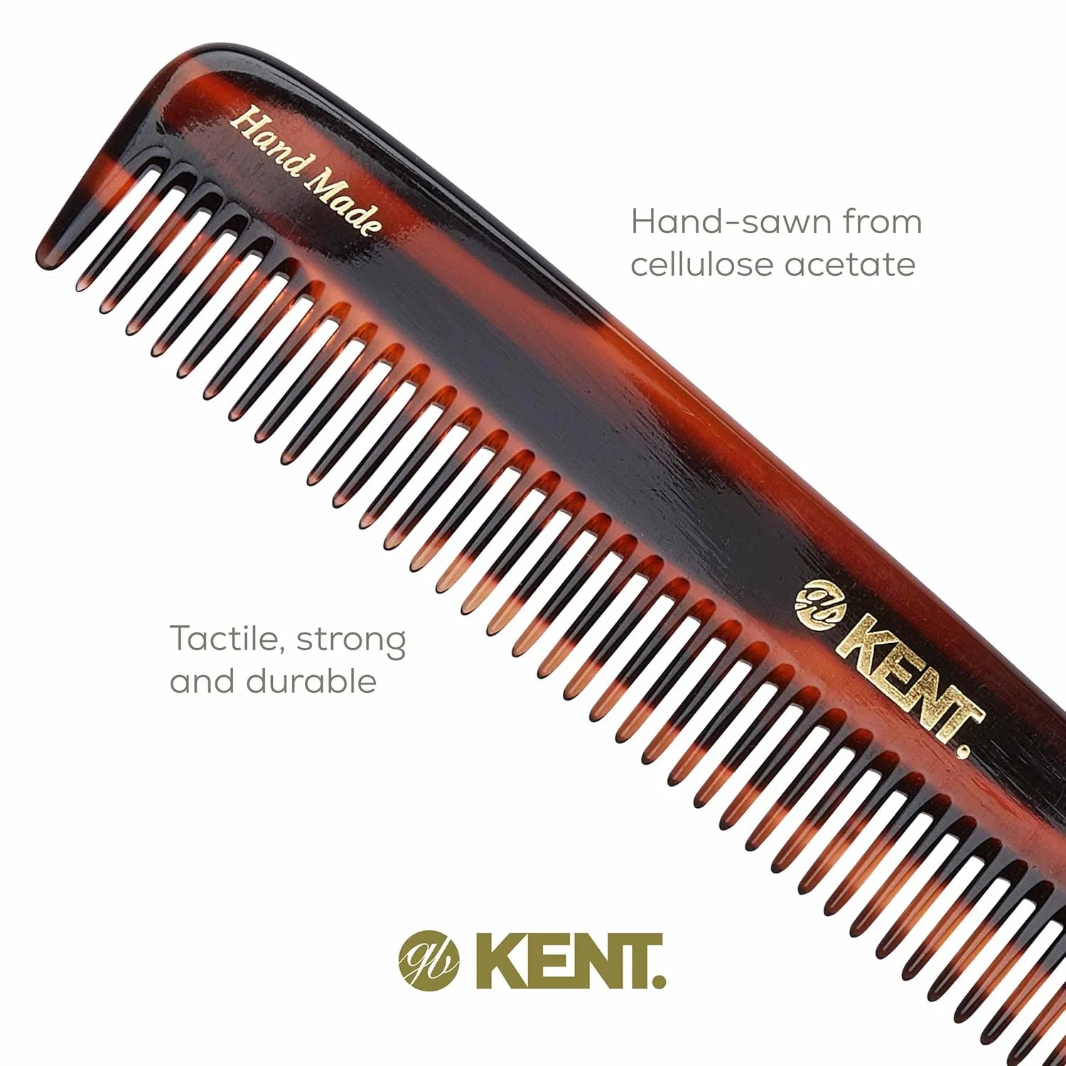 Kent R9T Wide Tooth Handmade Comb - Image 5