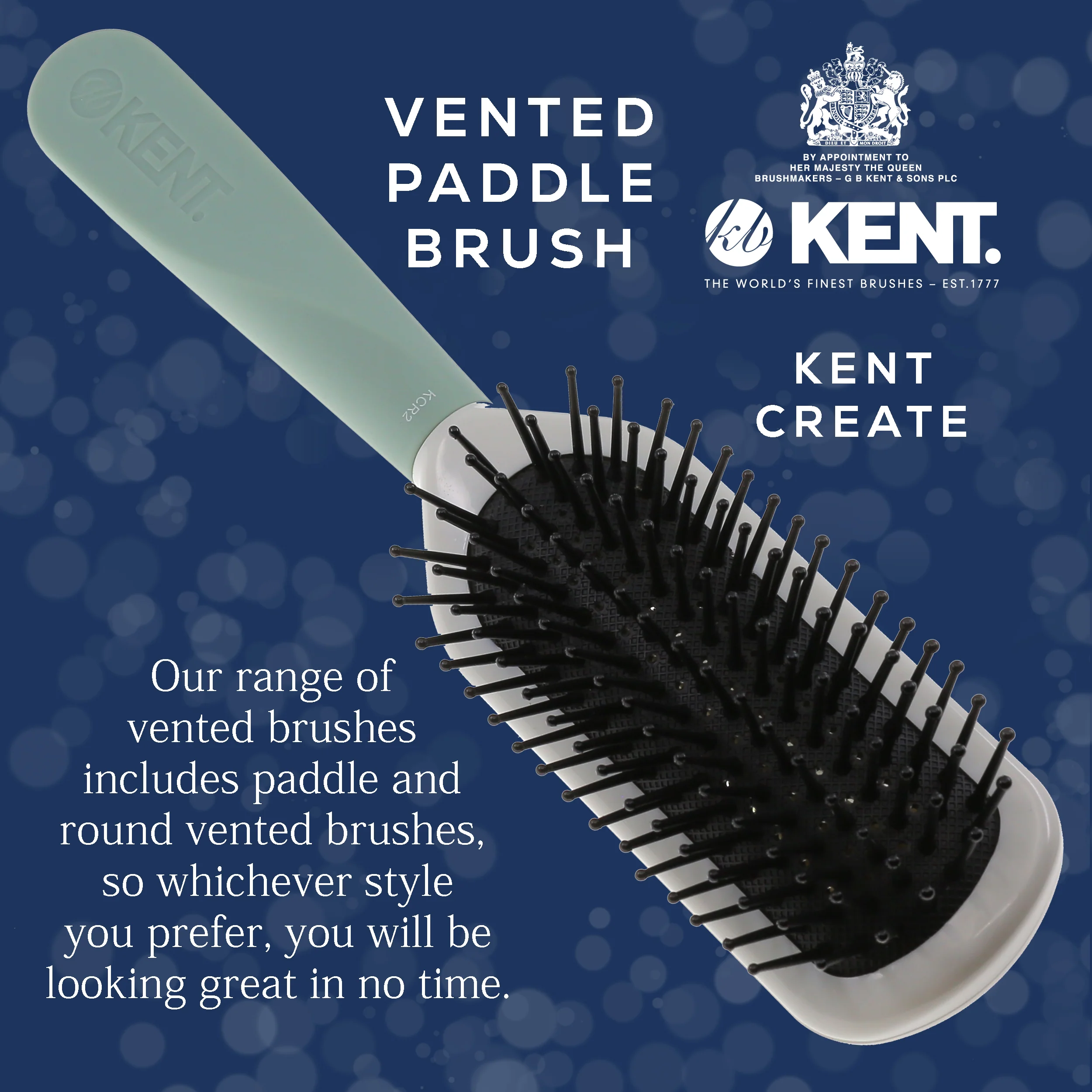 Kent KCR2 Create Vented Cushion Paddle - Image 5