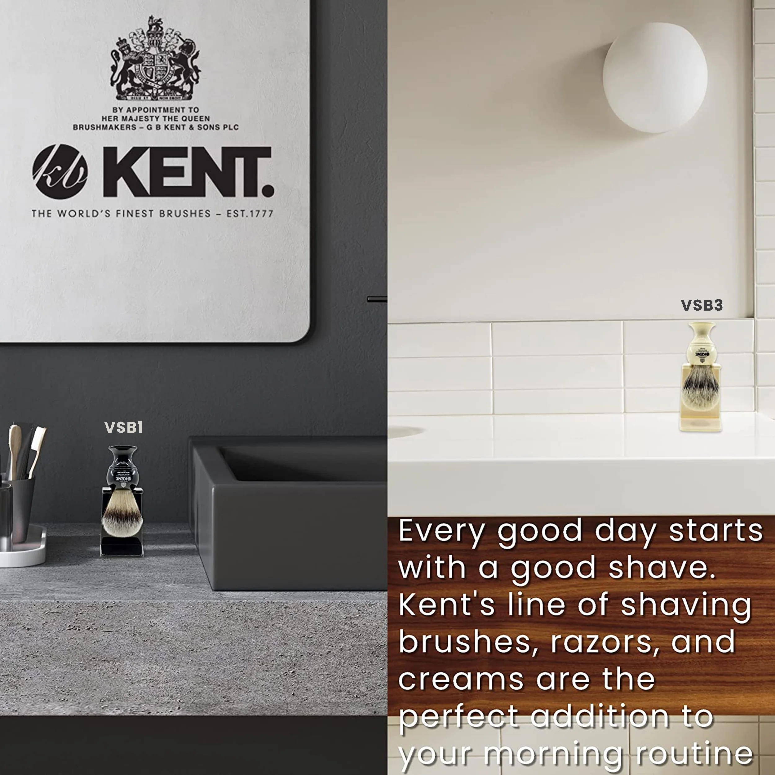 Kent Large Shaving Brush Stand - Image 5