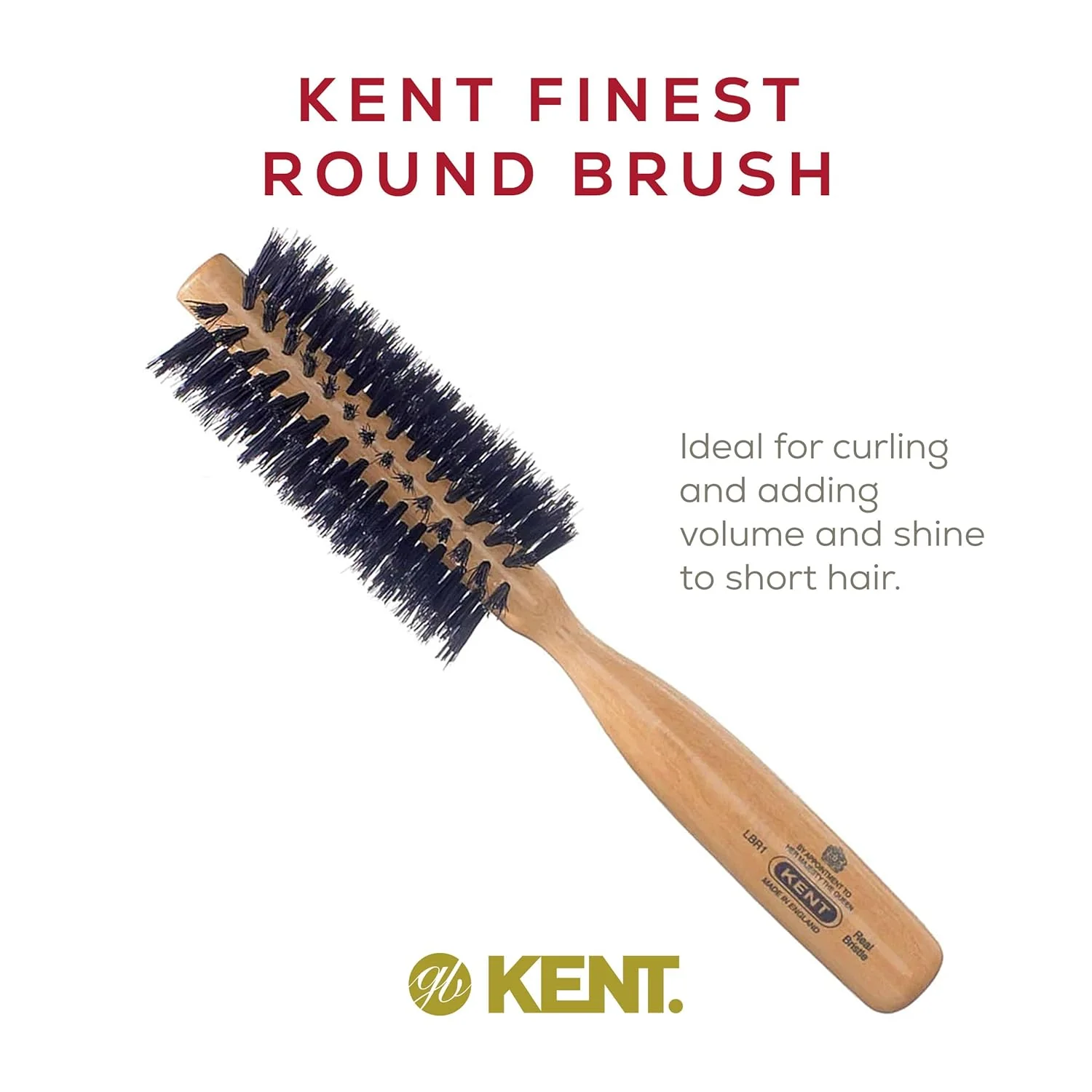 Kent LBR1 Round Brush Small - Image 3