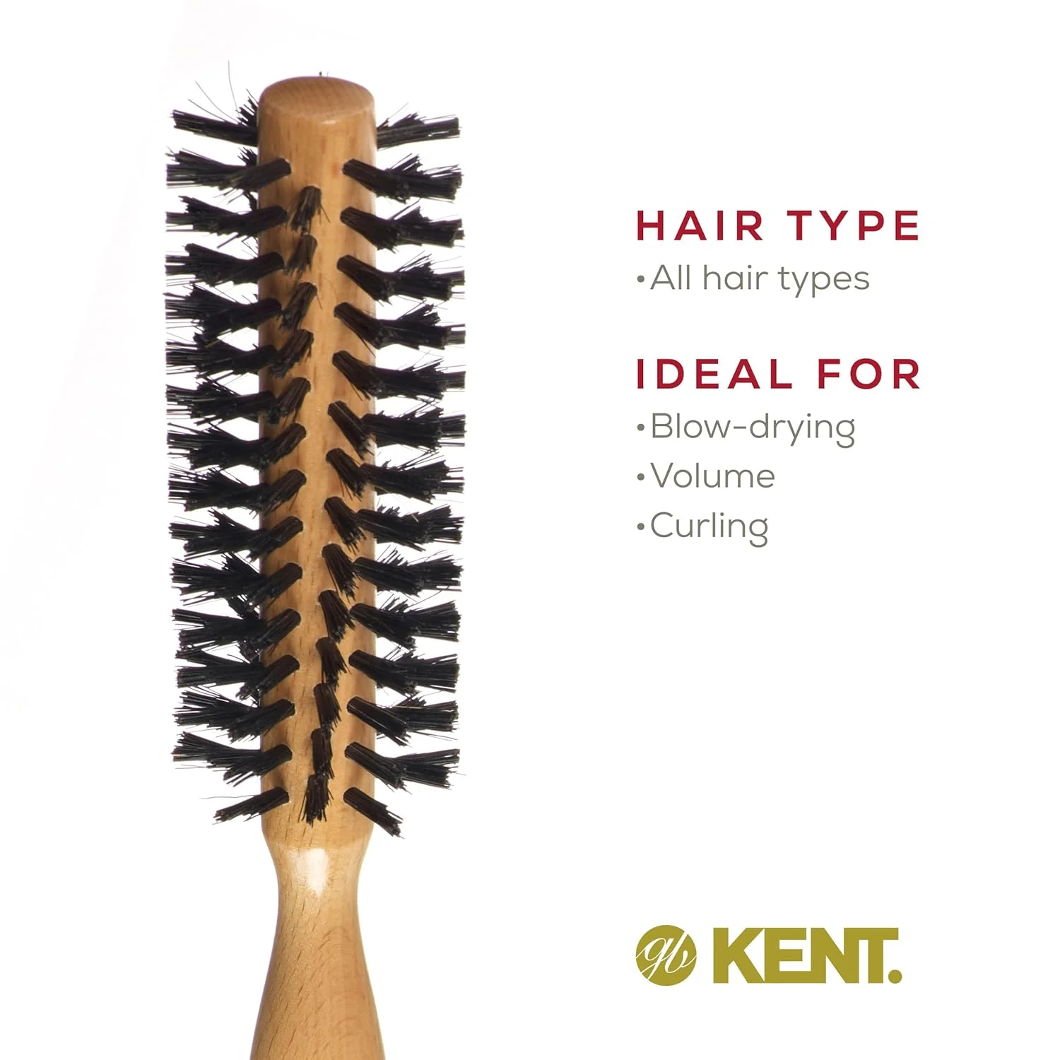 Kent LBR1 Round Brush Small - Image 6