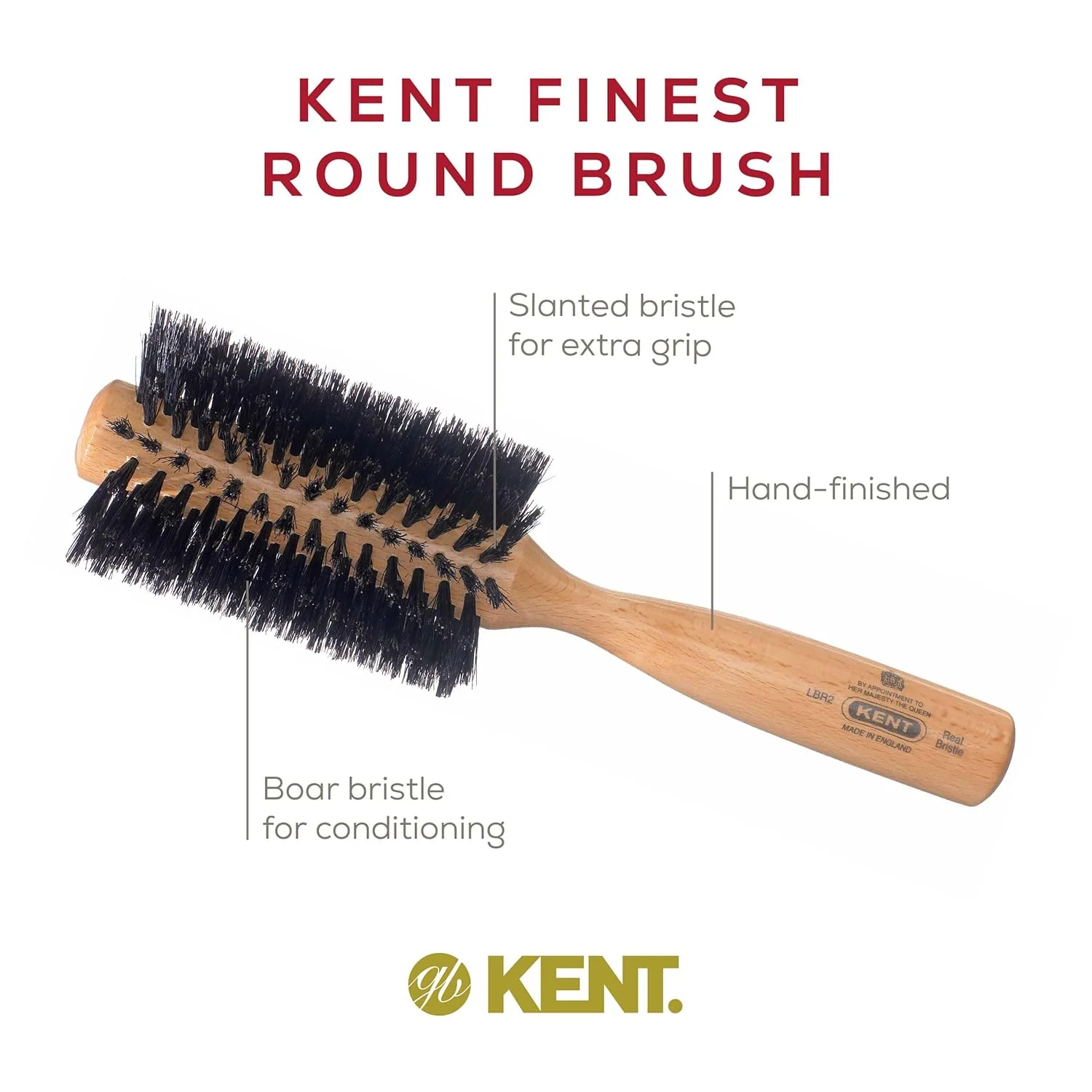Kent LBR2 Round Brush Medium - Image 4