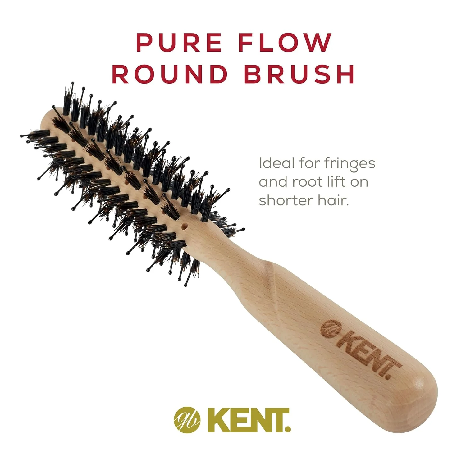 Kent LPF4 Pure Flow Vented Round Brush - Image 3