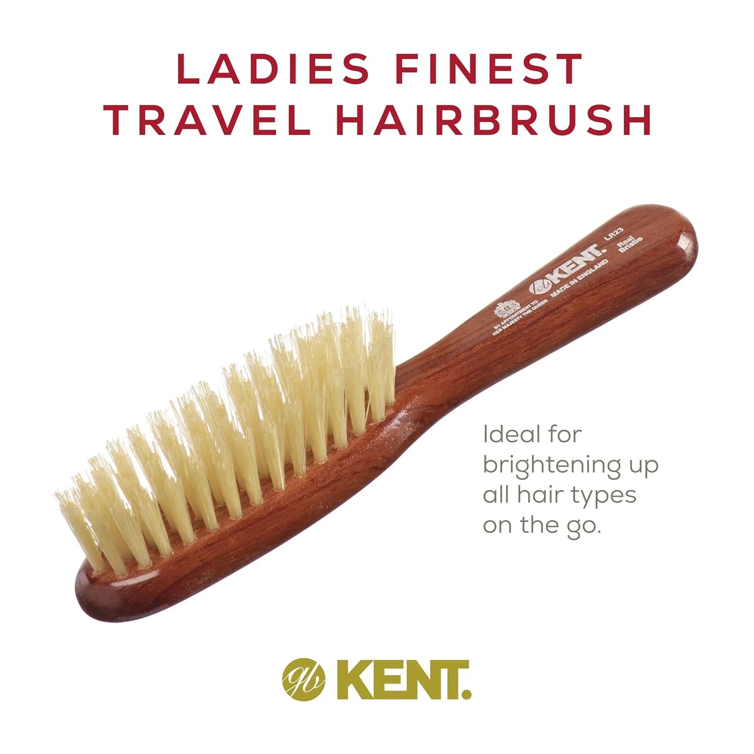 Kent LR23 Handbag Dantawood Brush - Image 3