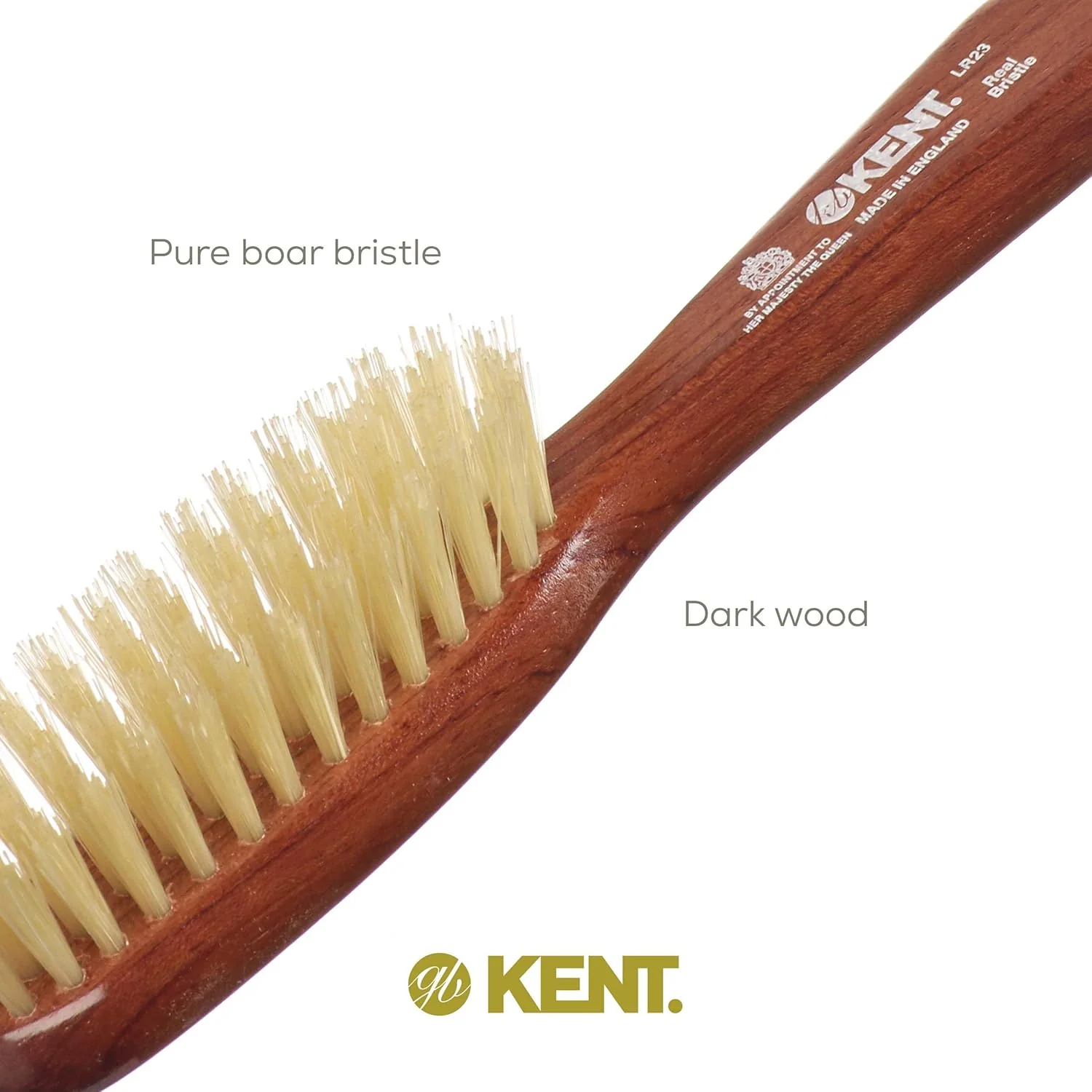 Kent LR23 Handbag Dantawood Brush - Image 5