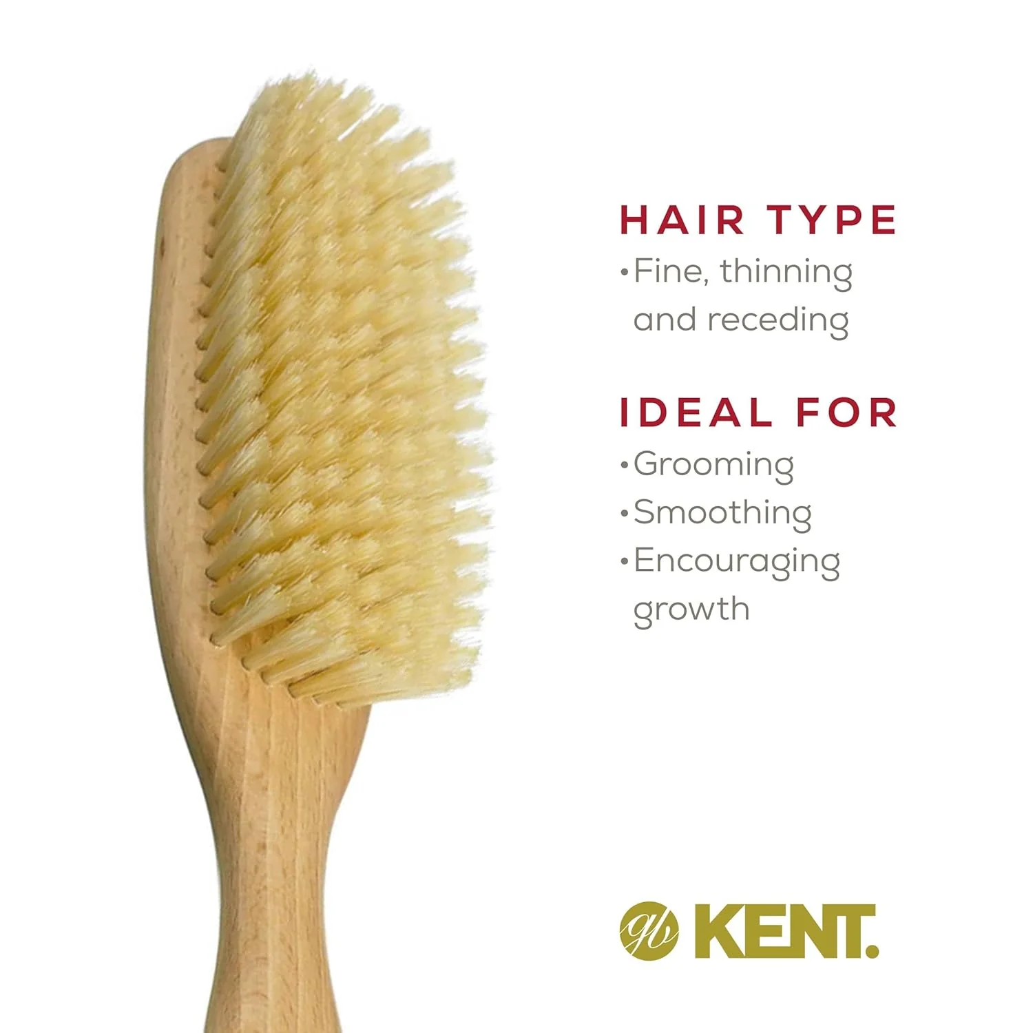 Kent LS9D Narrow Satinwood Brush - Image 6