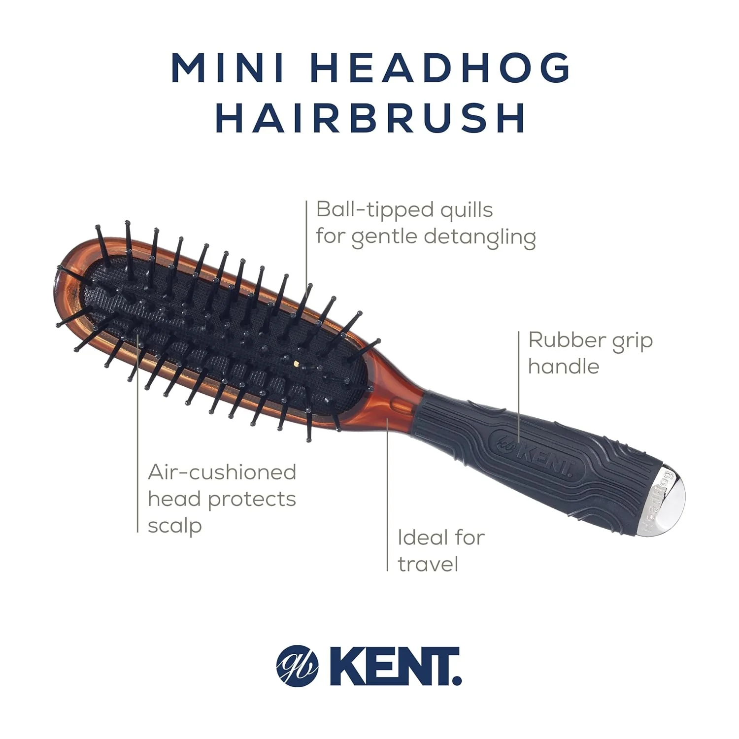 Kent Mini Hog Small Cushion Brush - Image 10