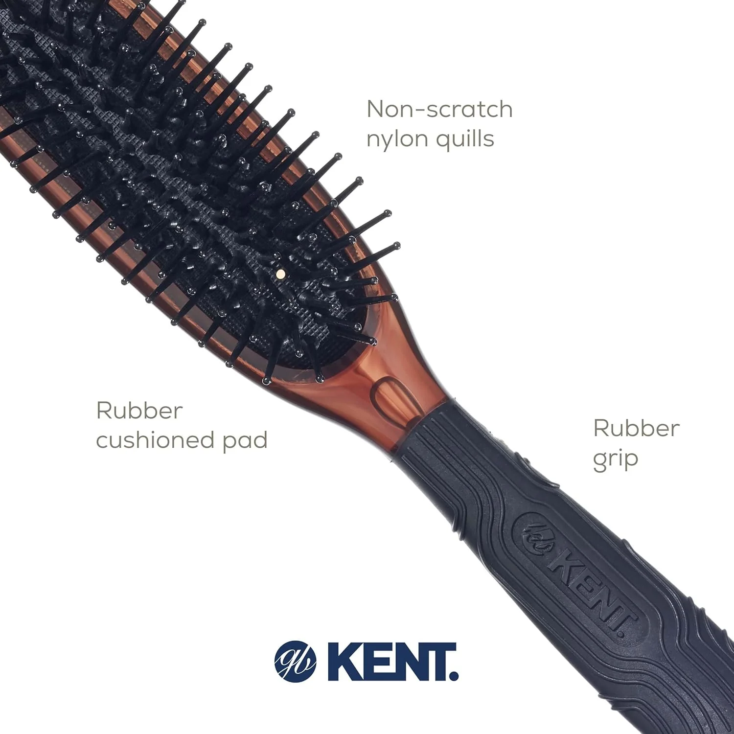 Kent Mini Hog Small Cushion Brush - Image 5