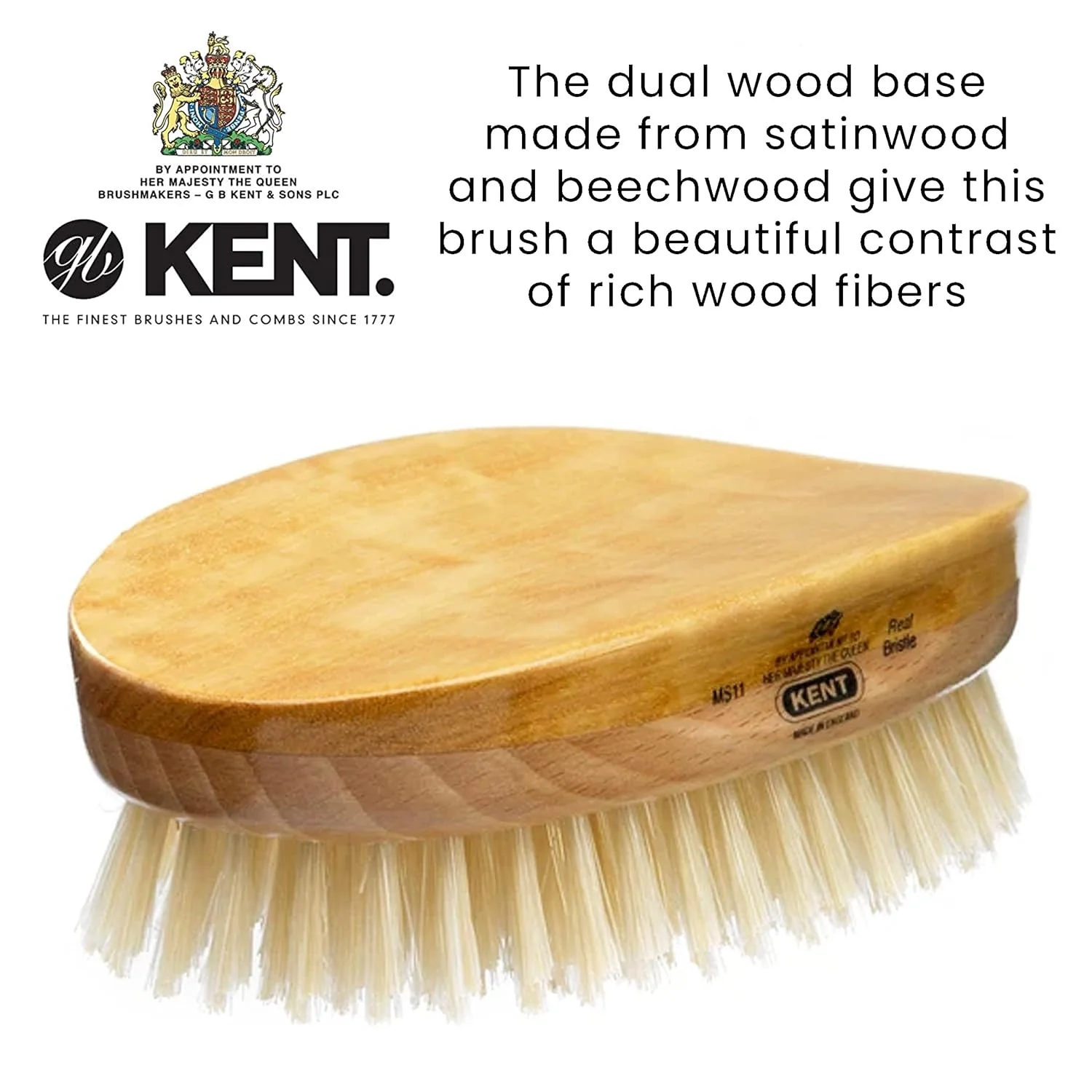 Kent MS11 Military Oval Brush - Image 3