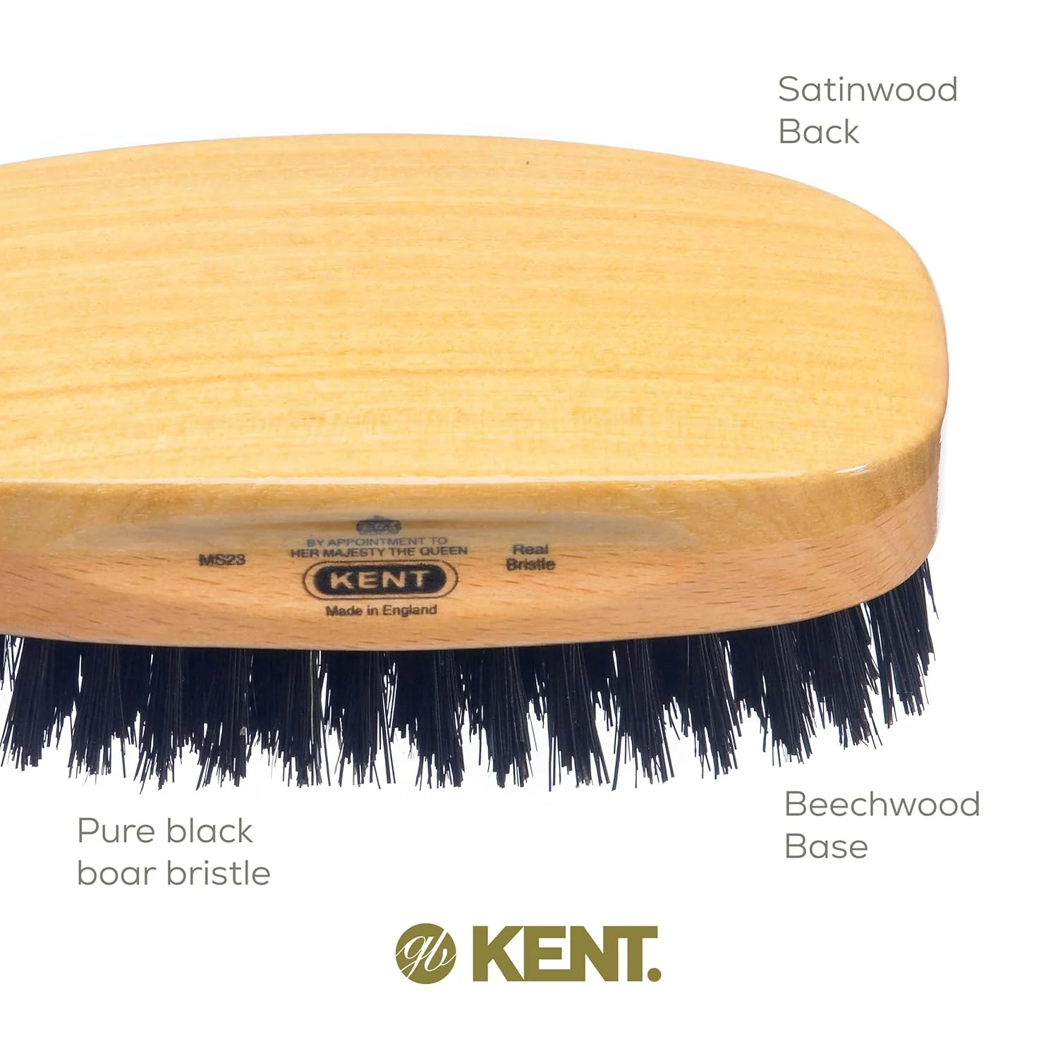 Kent MS23 Military Rectangular Brush - Image 5