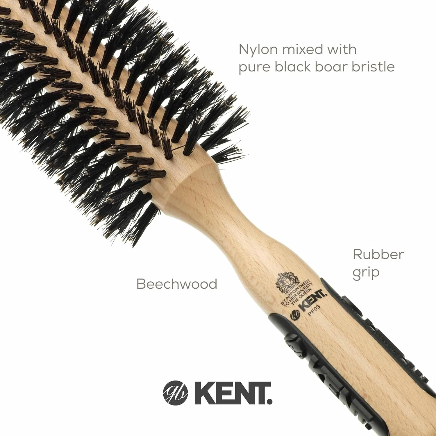 Kent Natural Shine Mix Bristle Radial - Image 11