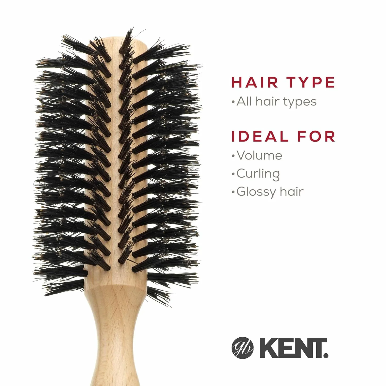 Kent Natural Shine Mix Bristle Radial - Image 12