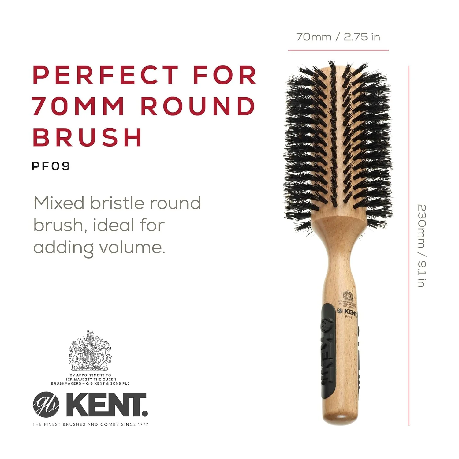 Kent Natural Shine Mix Bristle Radial - Image 14