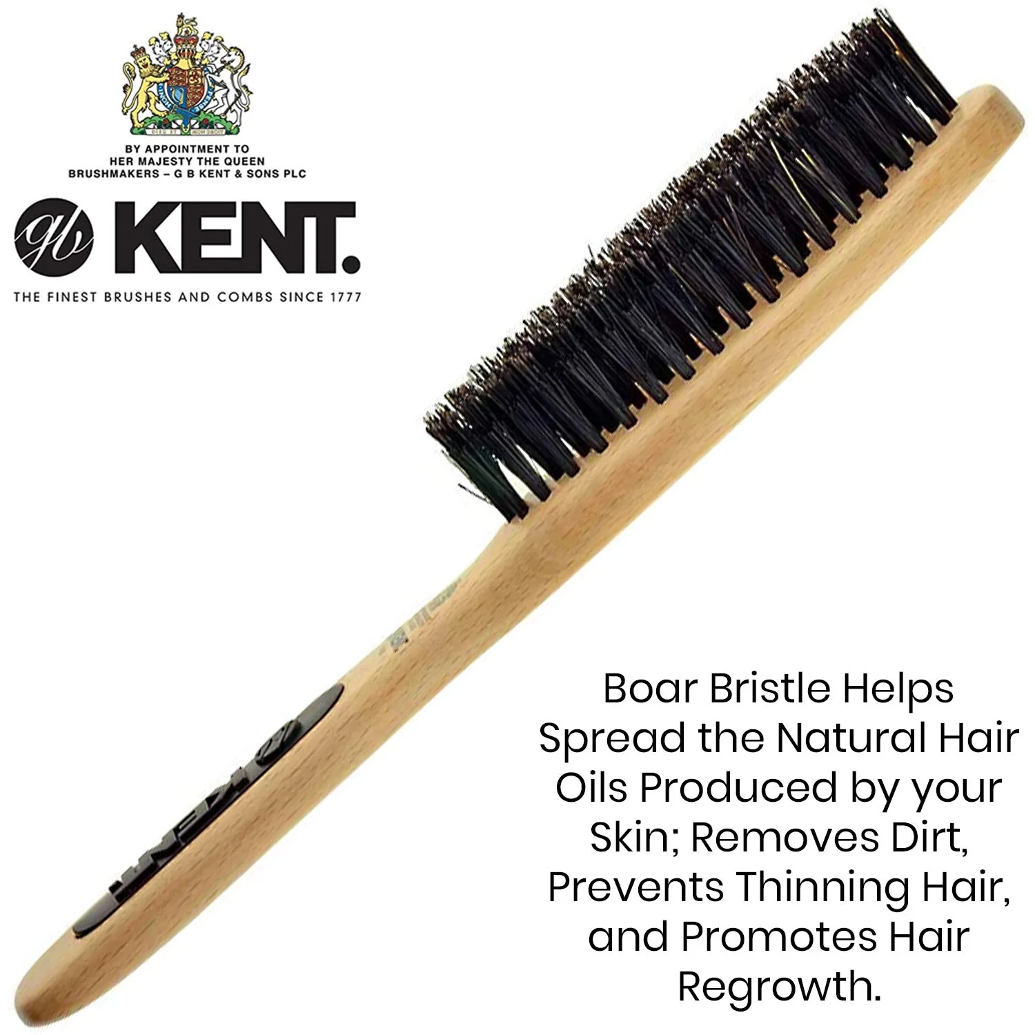 Kent NS05 Natural Shine Narrow Brush - Image 3