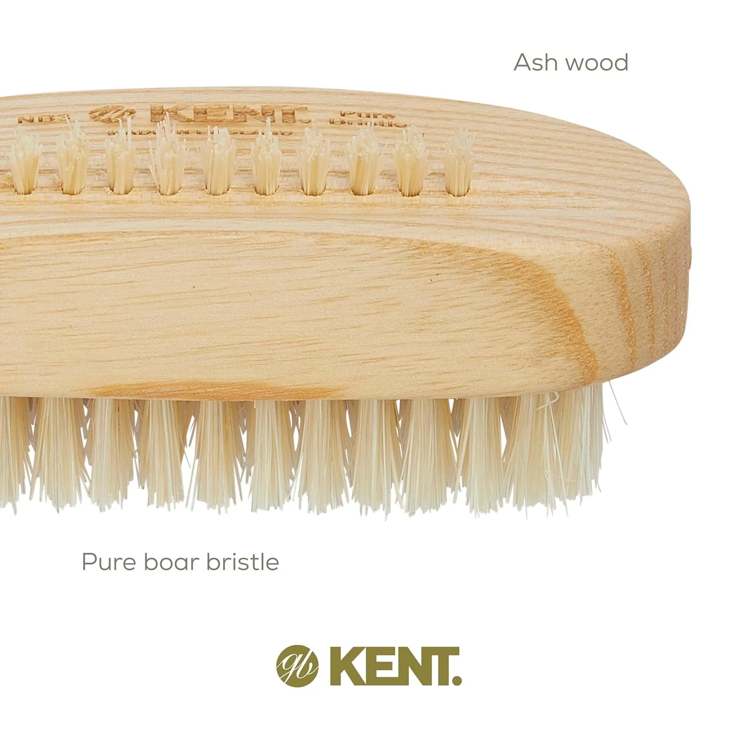 Kent NB2 Beechwood Nail Brush - Image 11