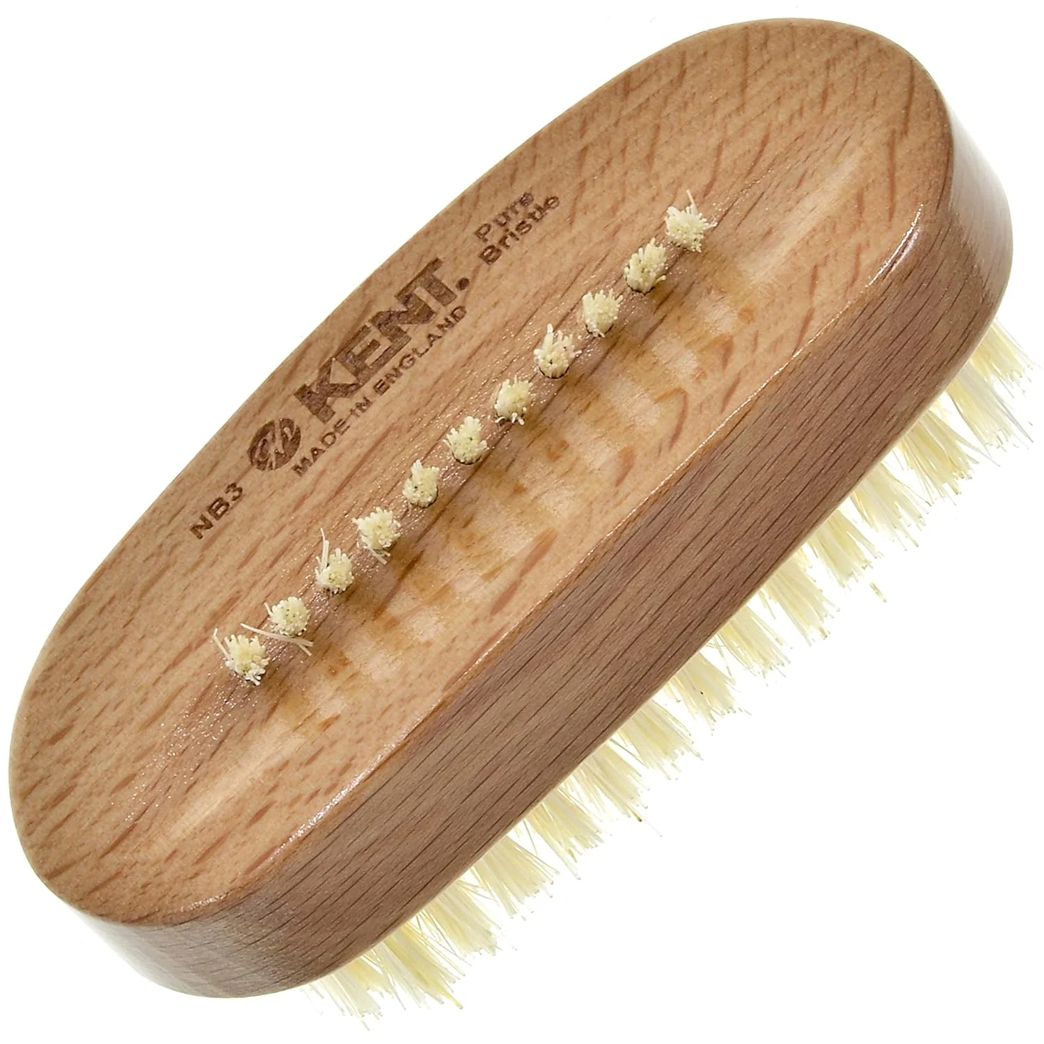 Kent NB2 Beechwood Nail Brush - Image 7