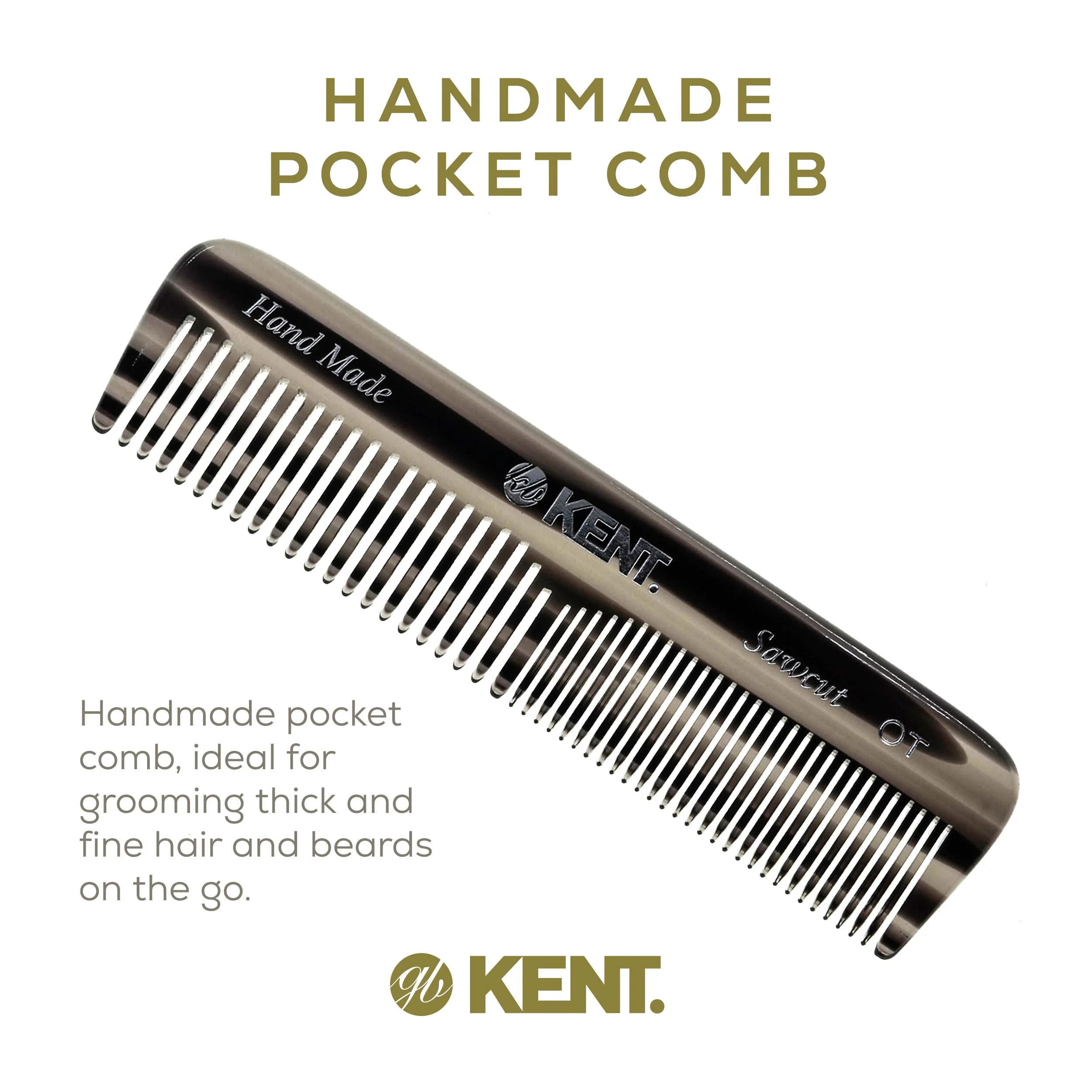 Kent OT Mixed Tooth Pocket Comb - Image 15