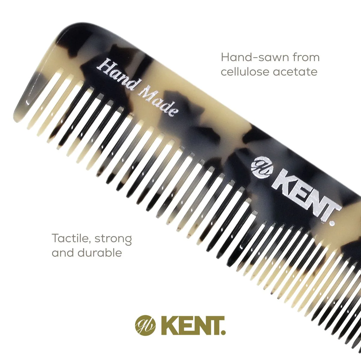 Kent OT Mixed Tooth Pocket Comb - Image 23