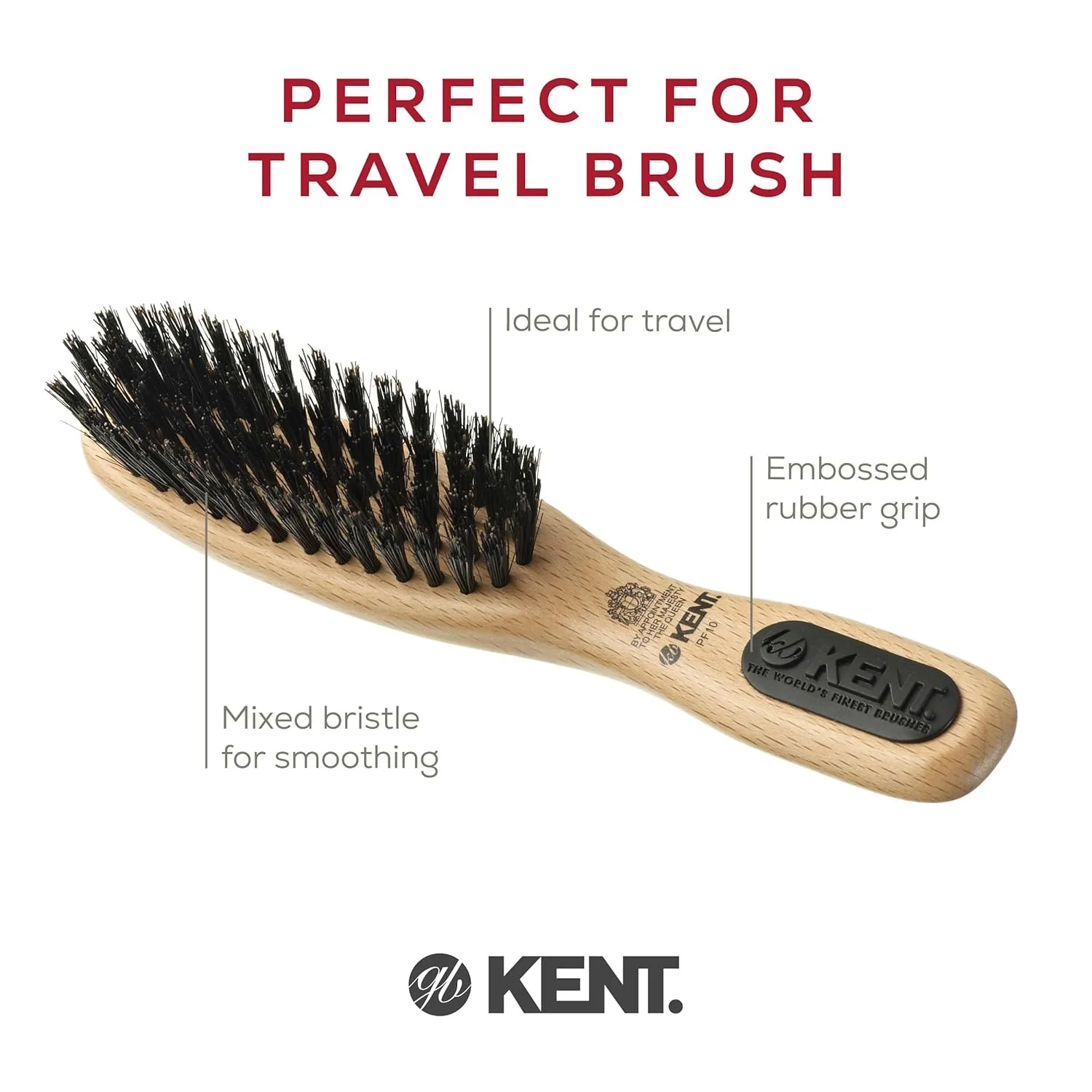 Kent PF10 Small Handbag Brush - Image 4