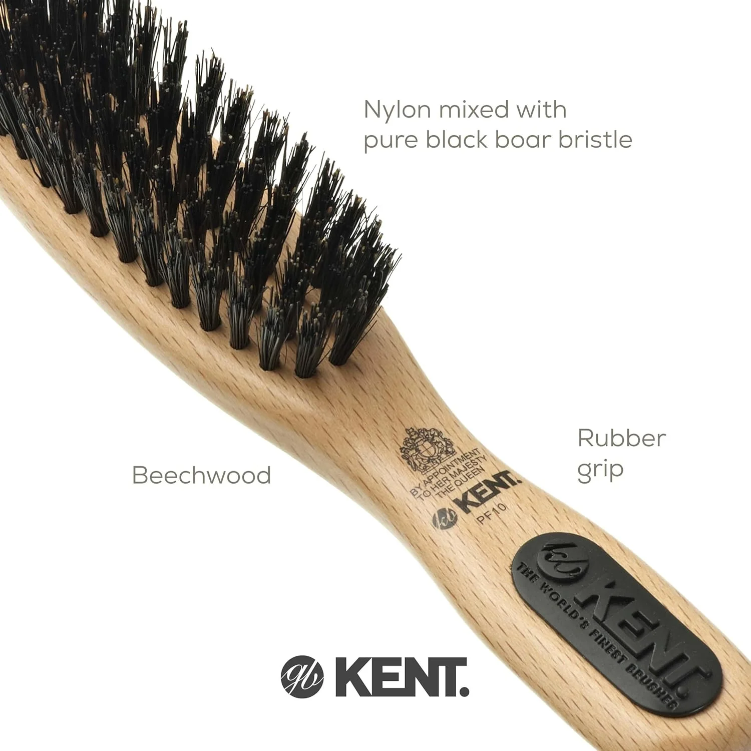 Kent PF10 Small Handbag Brush - Image 5