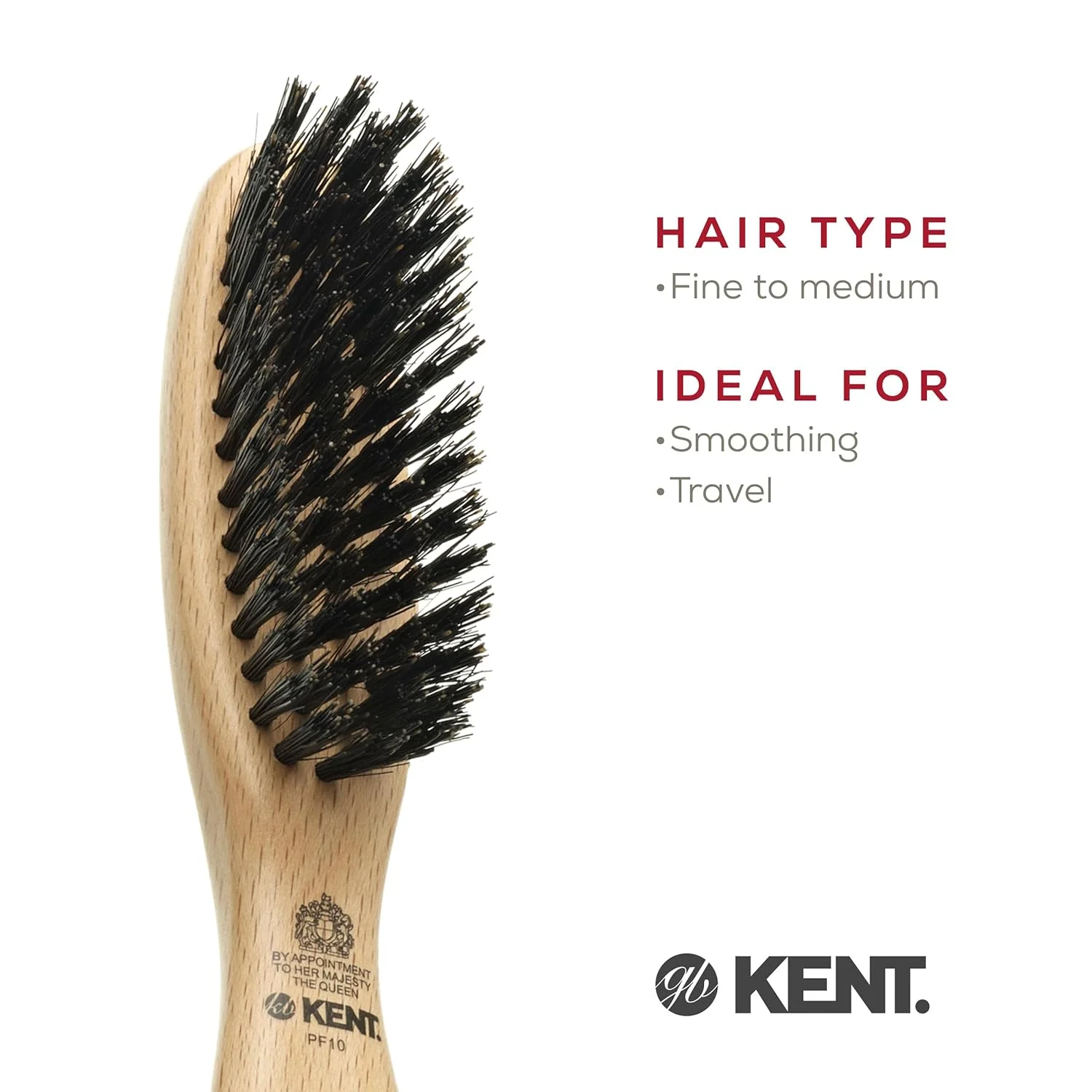 Kent PF10 Small Handbag Brush - Image 6