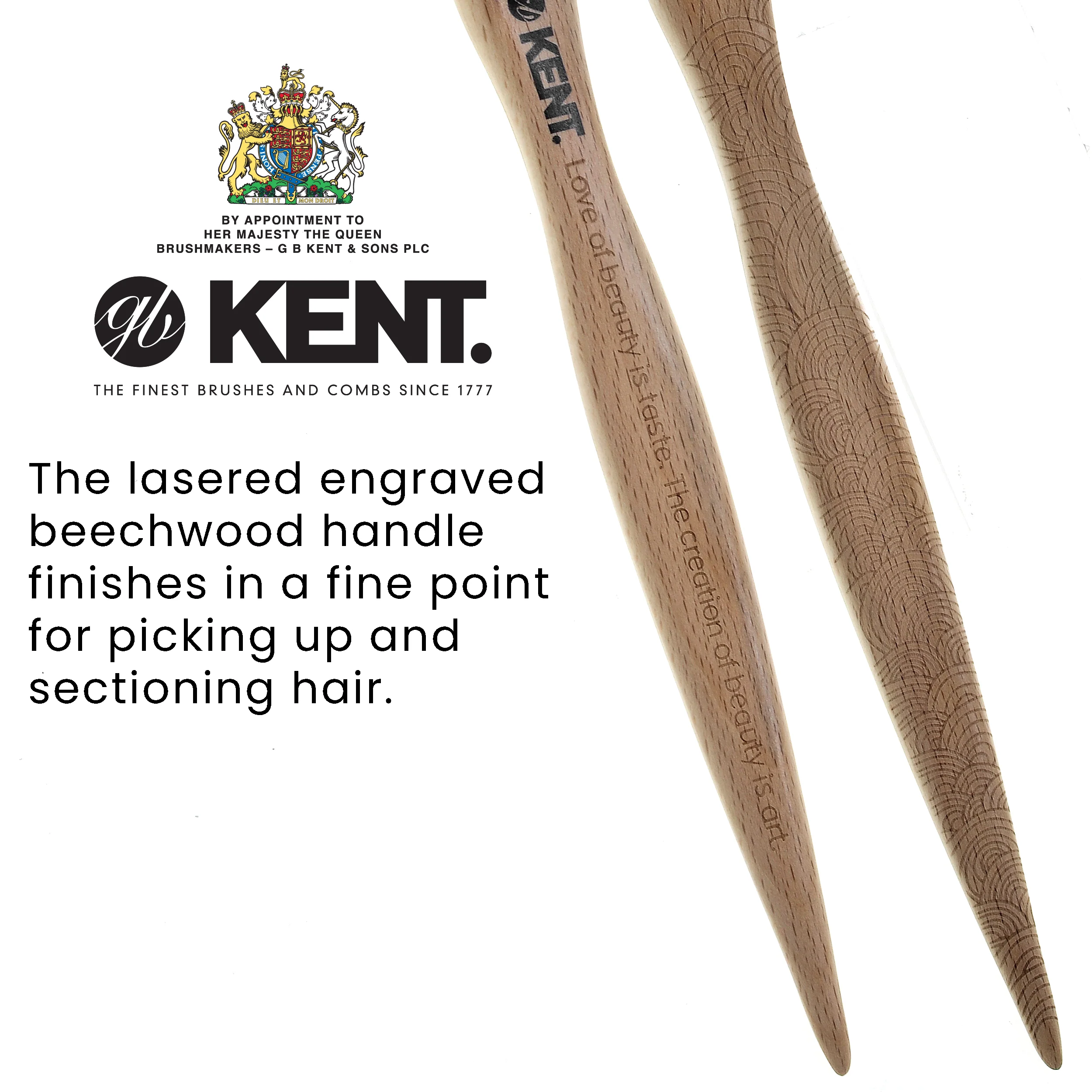 Kent PF15 Back Combing Mountains Brush - Image 3