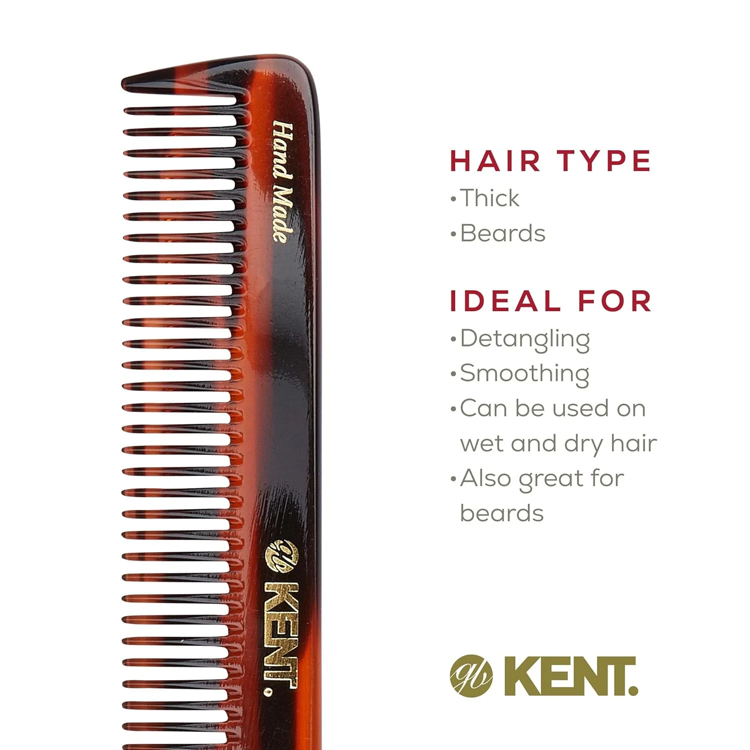 Kent R5T Wide Tooth Dressing Comb - Image 12