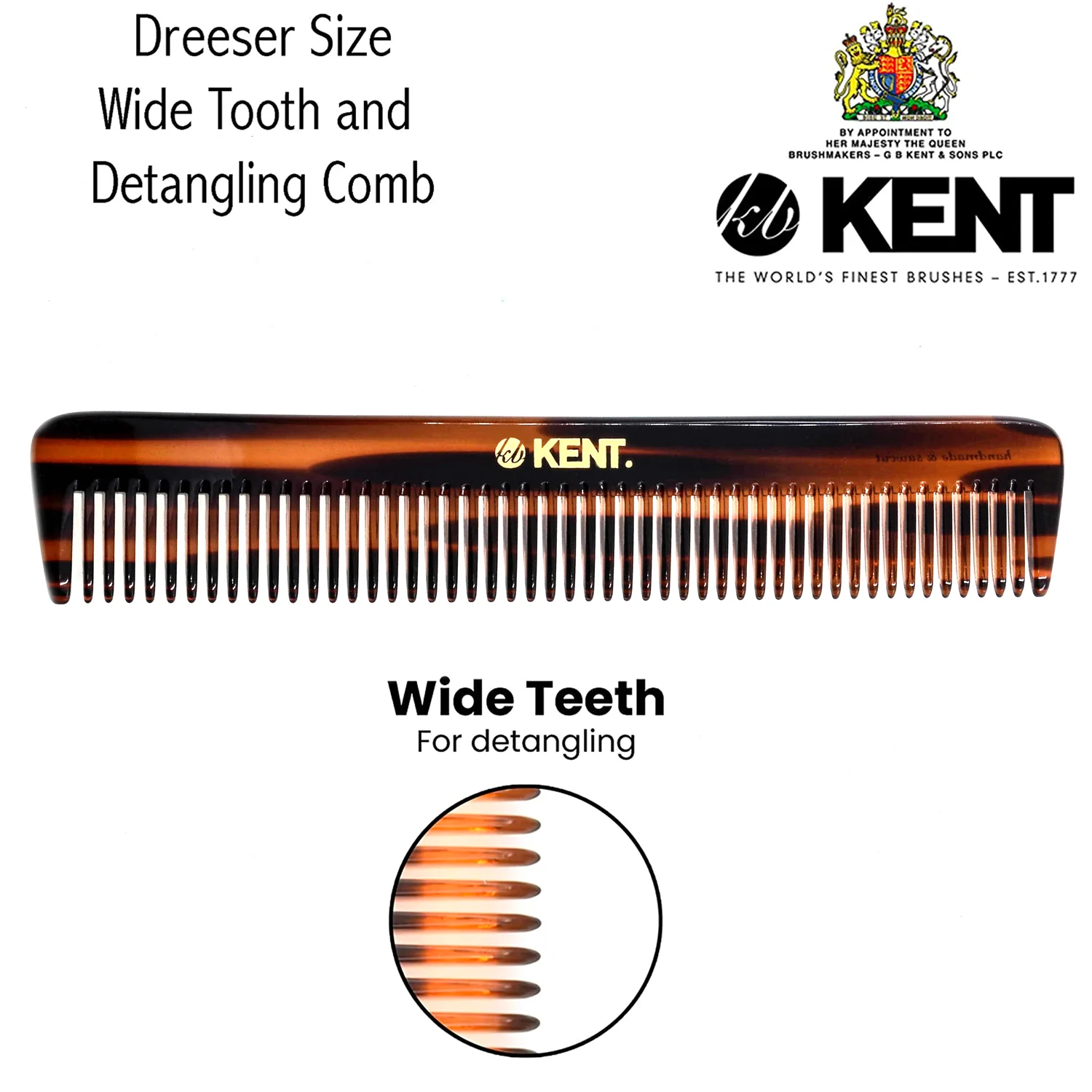 Kent R5T Wide Tooth Dressing Comb - Image 2