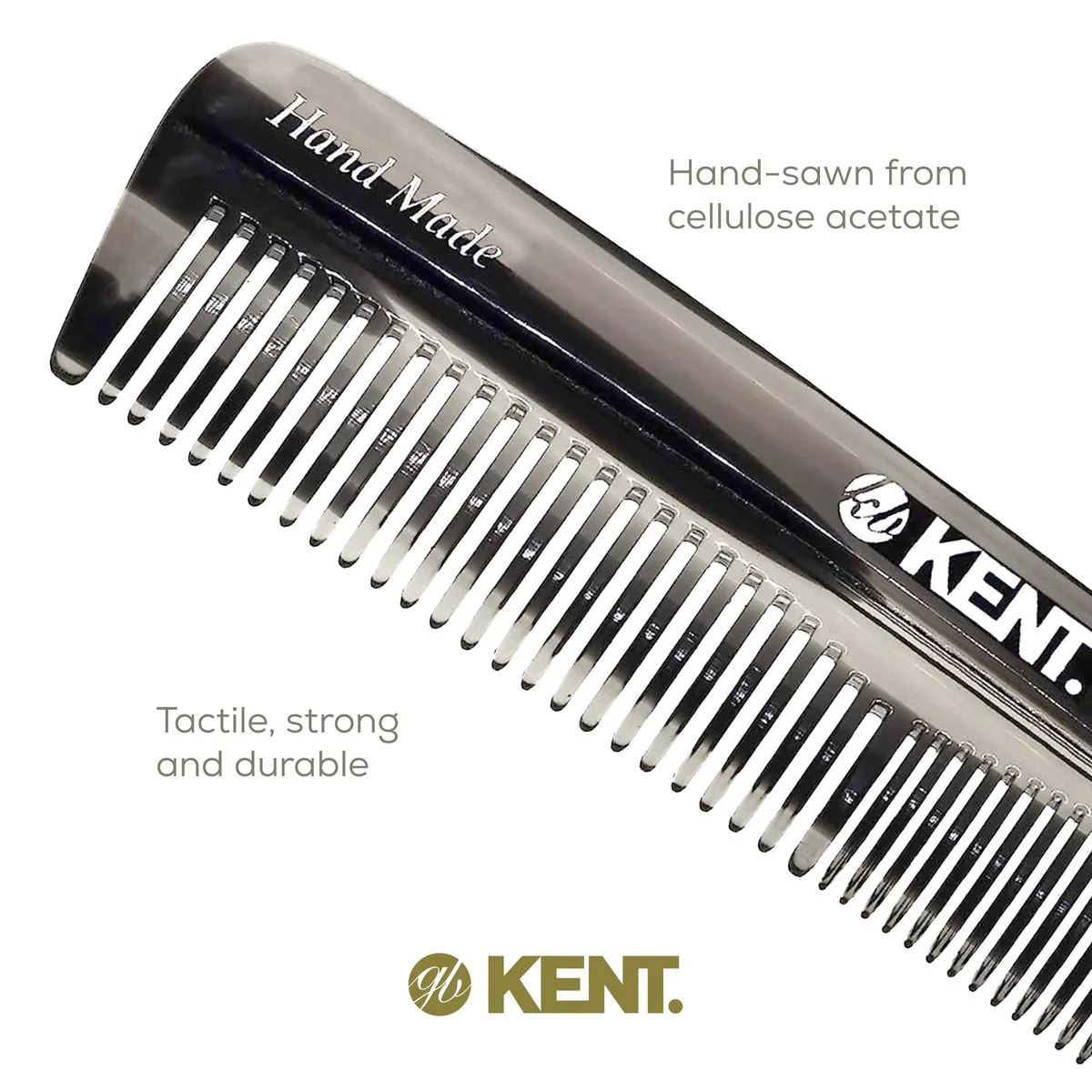 Kent R7T Mixed Tooth Pocket Comb - Image 22