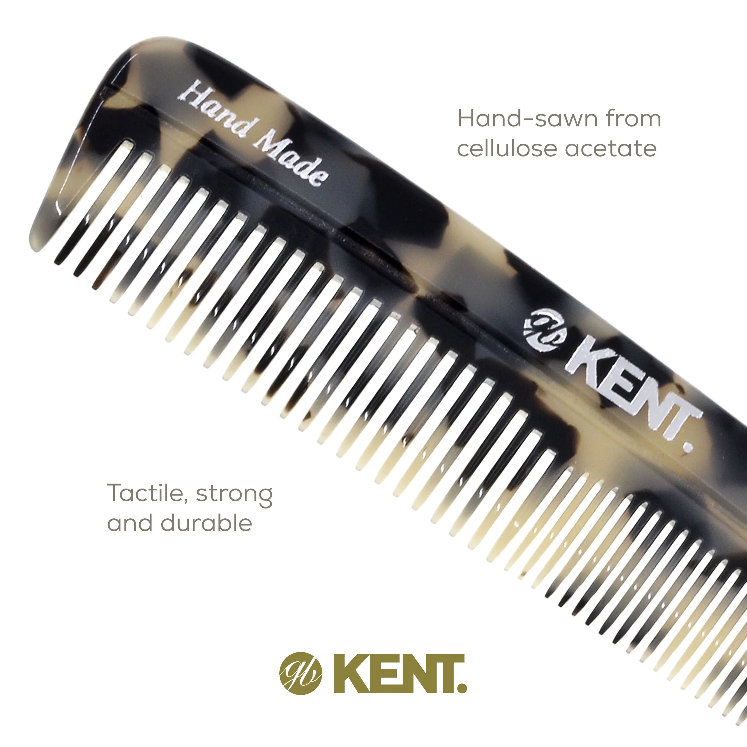 Kent R7T Mixed Tooth Pocket Comb - Image 28