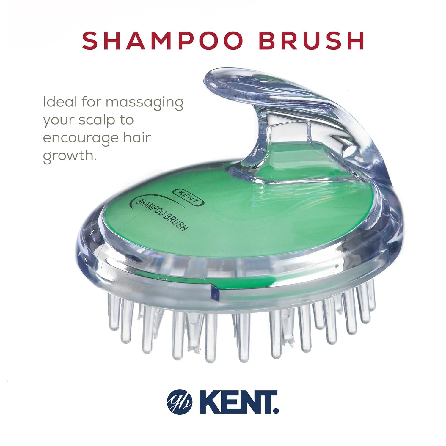 Kent SH1 Shampoo and Scalp Massage Brush - Image 3