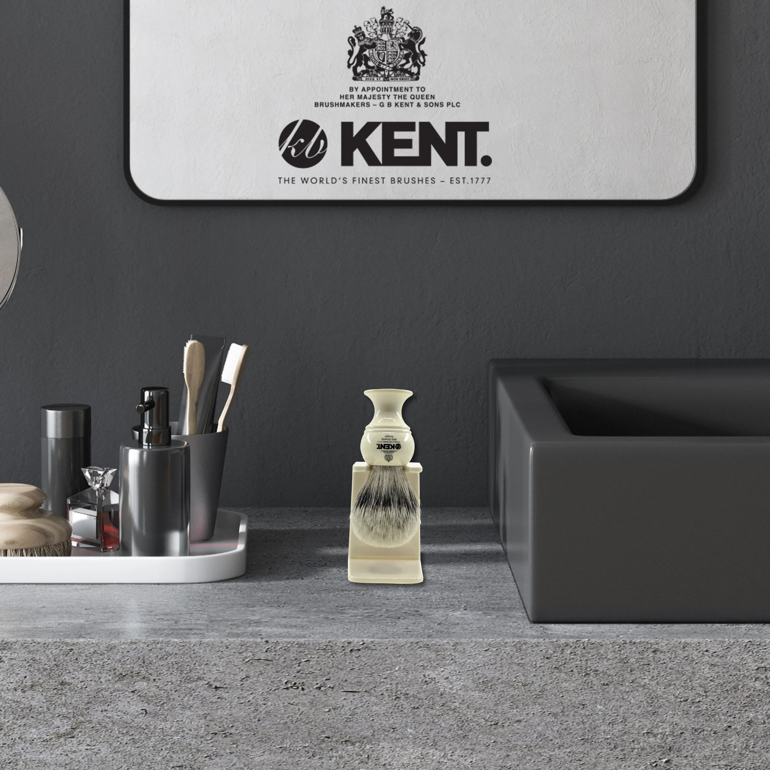 Kent Small Shaving Brush Stand - Image 10
