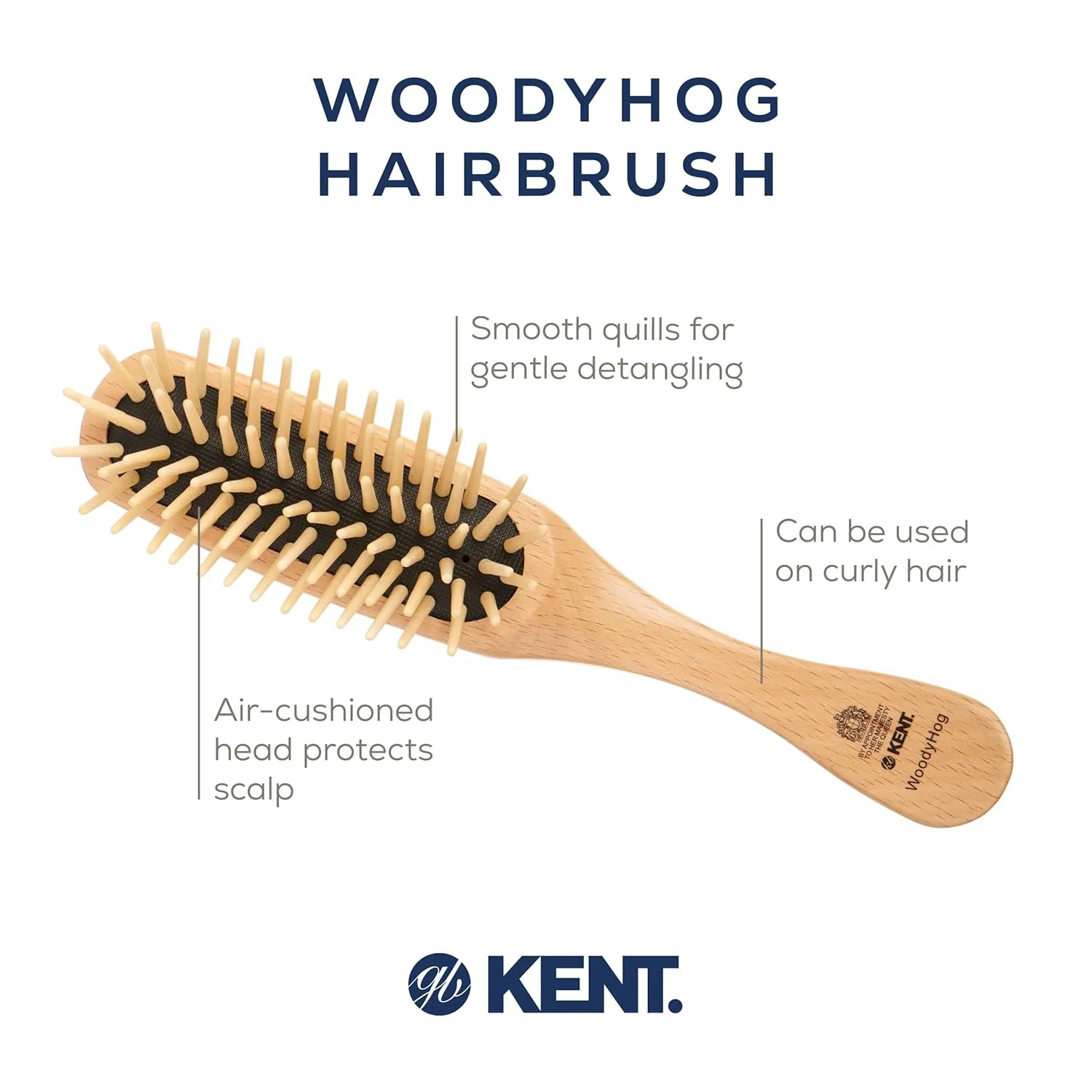 Kent WoodyHog Cushion Brush - Image 4