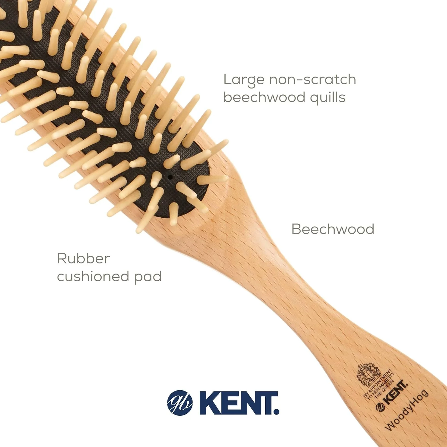 Kent WoodyHog Cushion Brush - Image 5