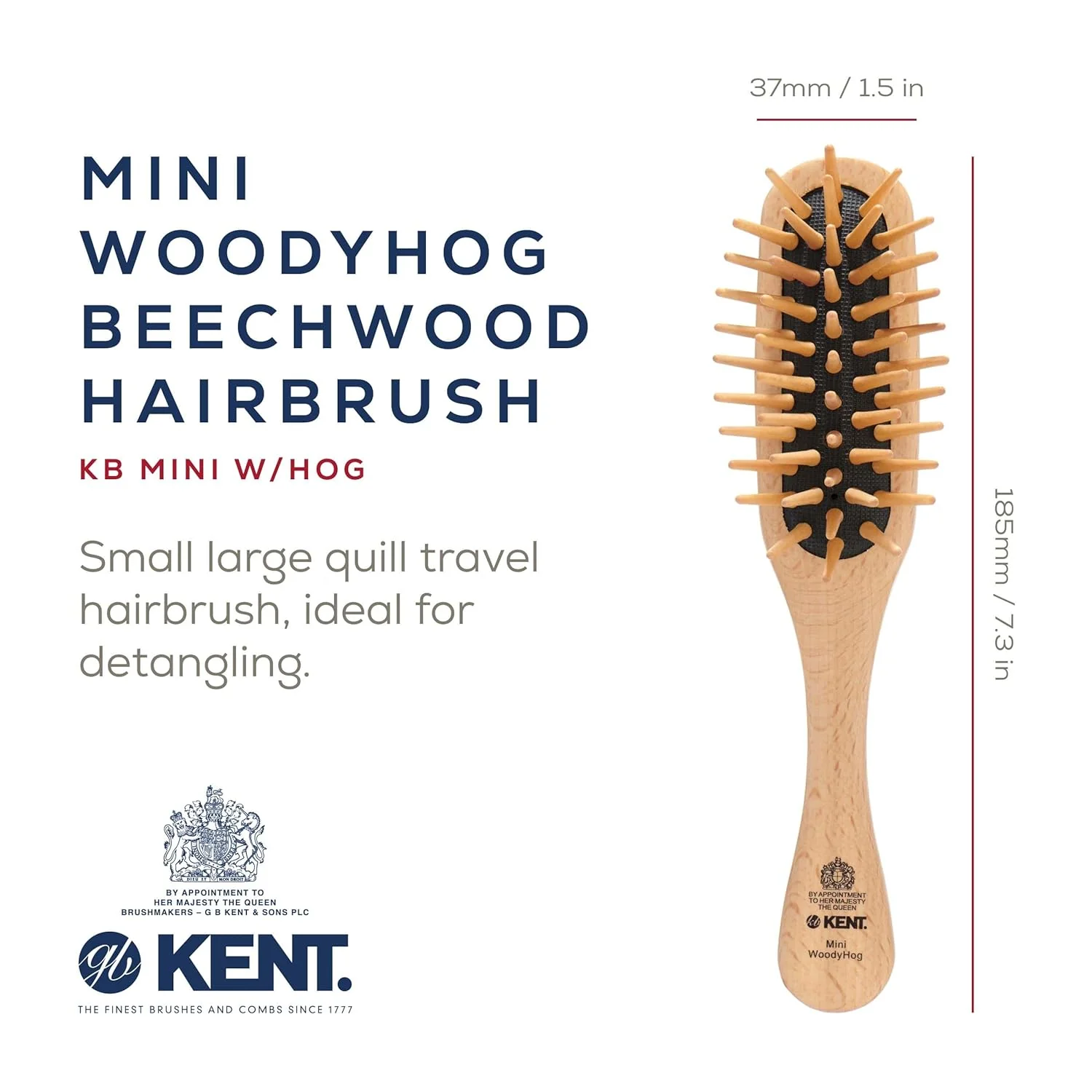 Kent WoodyHog Cushion Brush - Image 8