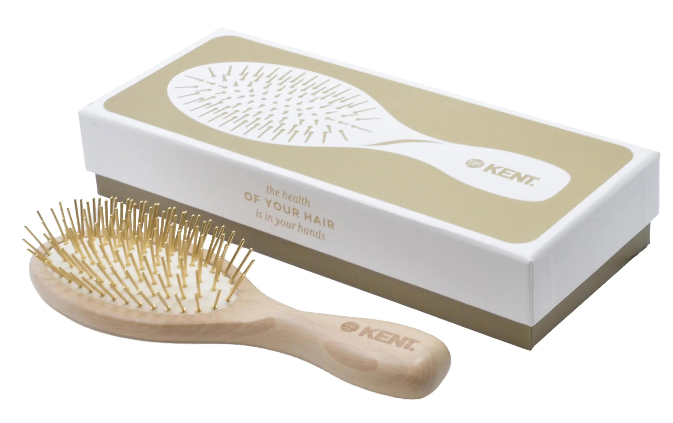 Kent ZZ Gold Plated Pin Detangling Brush — Limited Edition - Image 7