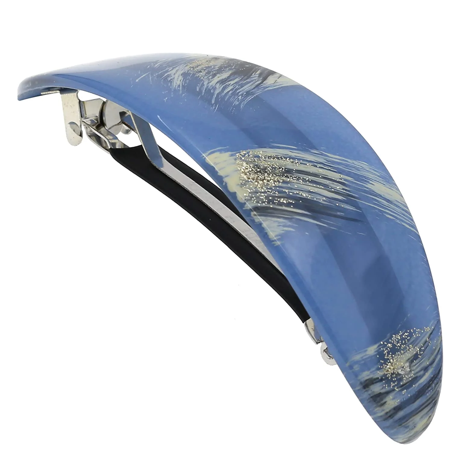 Camila Paris Large Hand Painted Oval No-Slip Barrette - Image 17