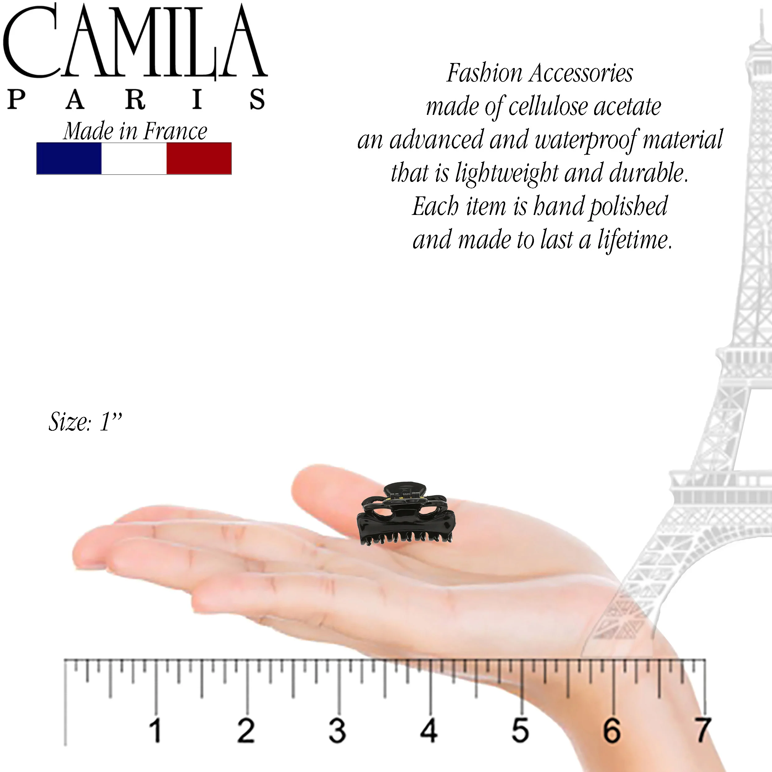Camila Paris Mini Elizabeth Hair Clip Pair - Image 11