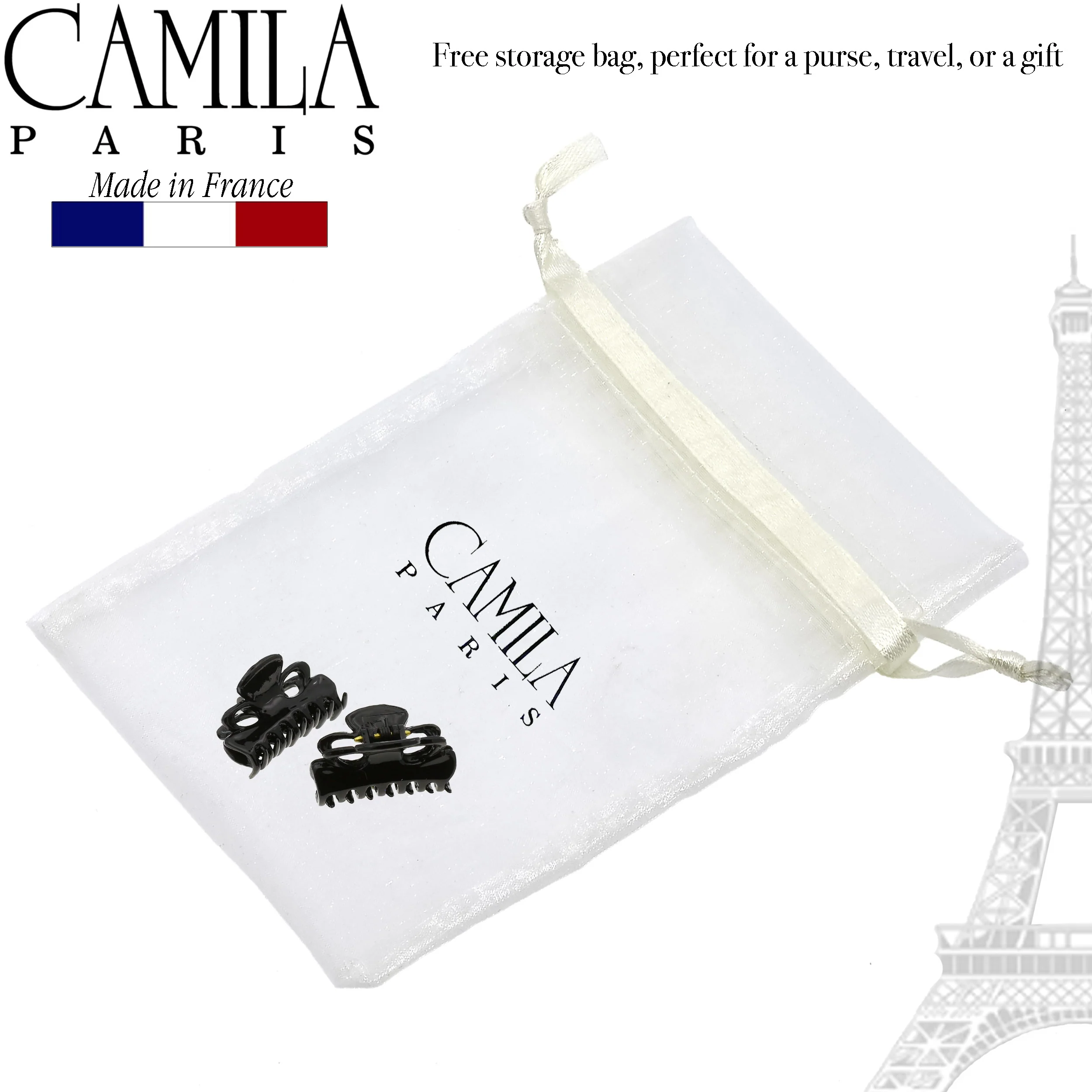 Camila Paris Mini Elizabeth Hair Clip Pair - Image 12