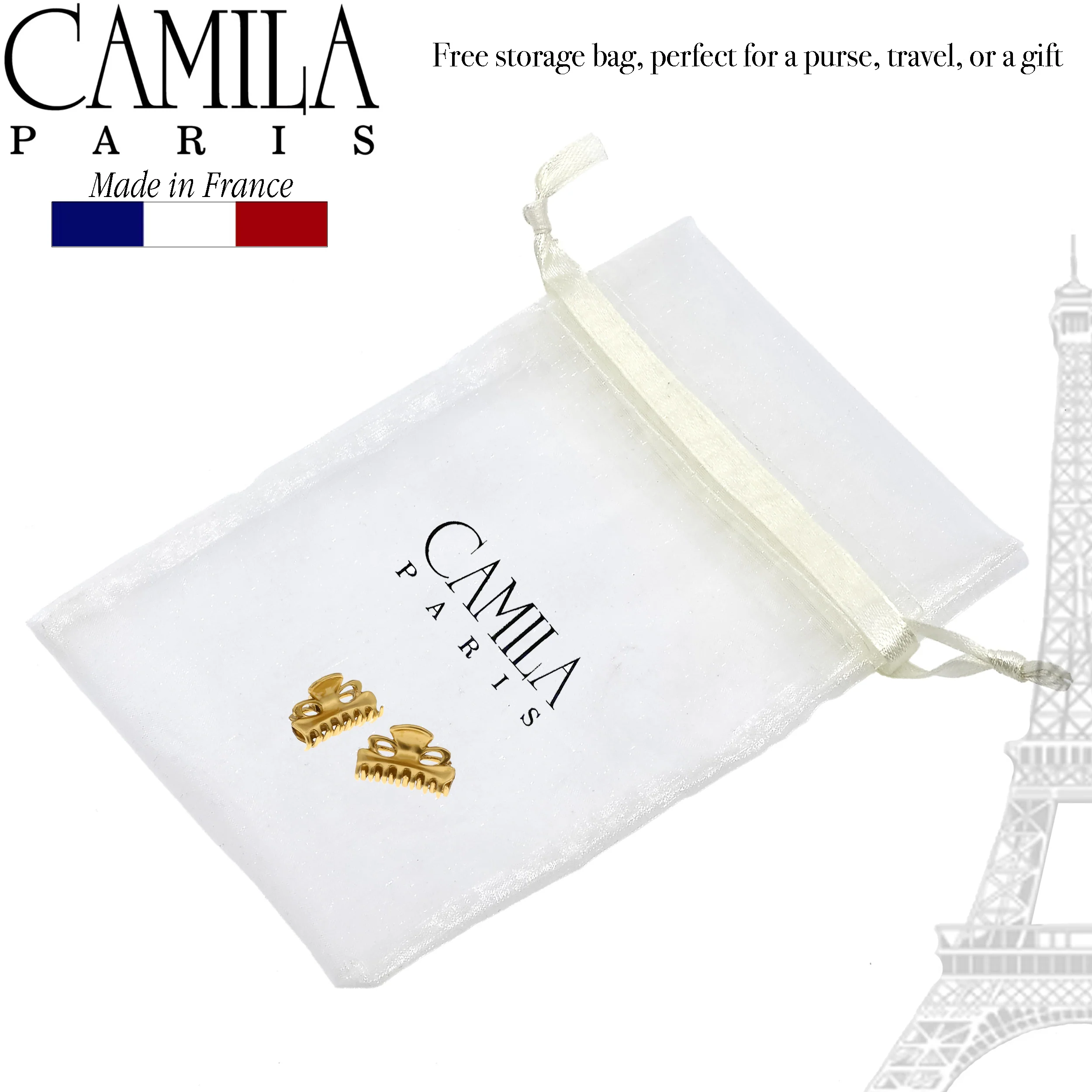 Camila Paris Mini Elizabeth Hair Clip Pair - Image 16