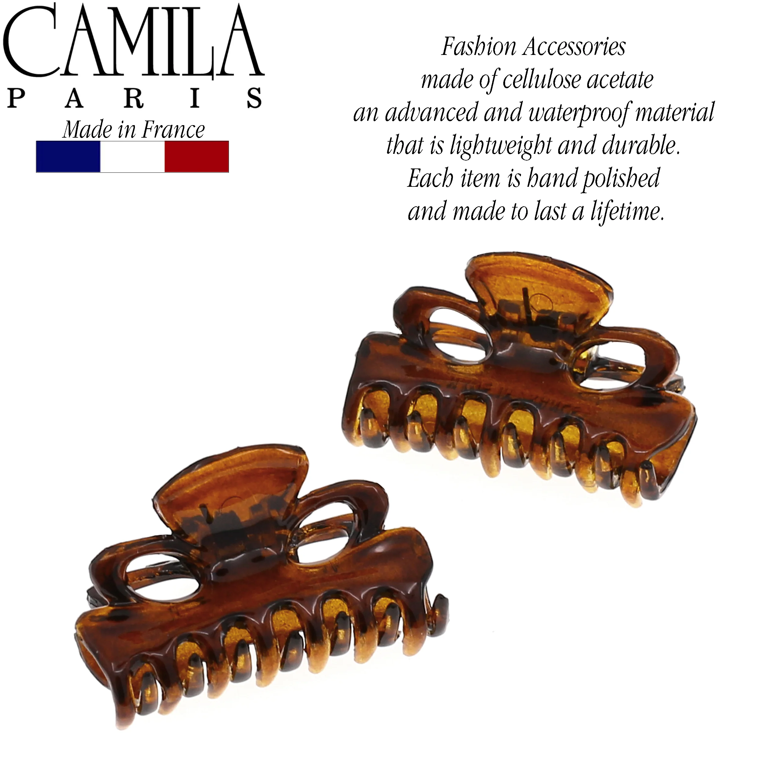 Camila Paris Mini Elizabeth Hair Clip Pair - Image 7