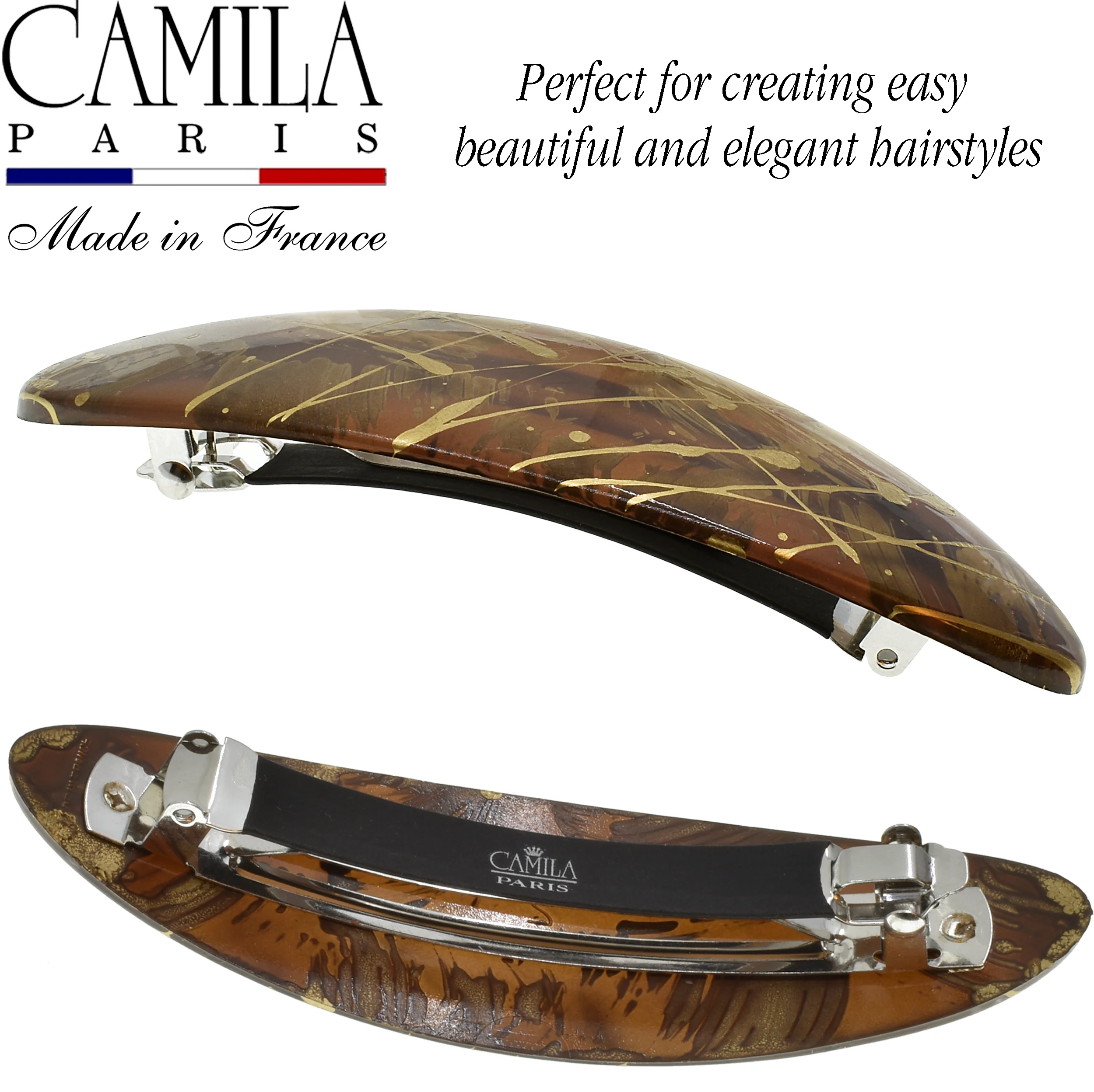 Camila Paris Mona Oval Barrette - Image 5