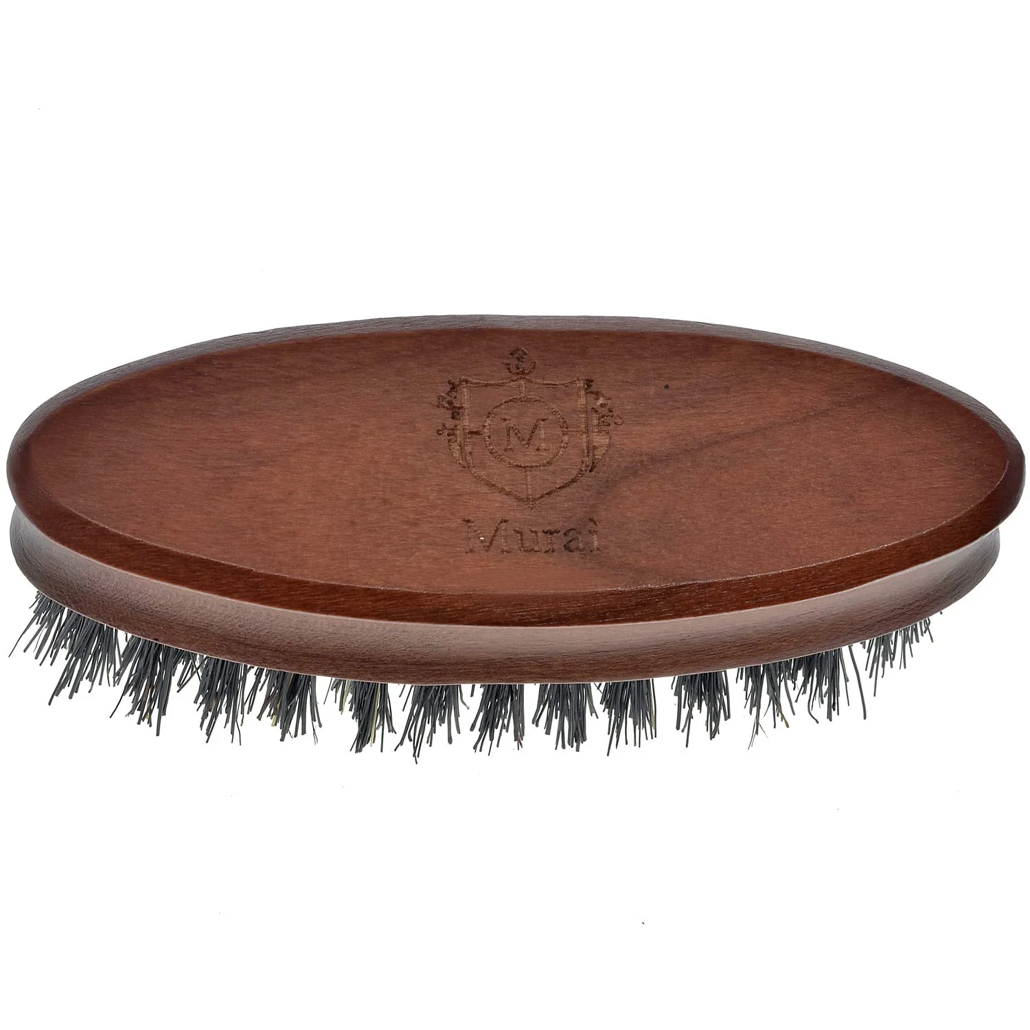 Murai Wooden Boar Bristle Beard Brush - Image 3