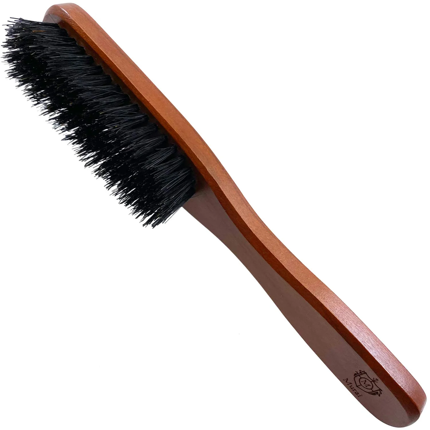Murai Wooden Boar Bristle Hair Brush - Image 3
